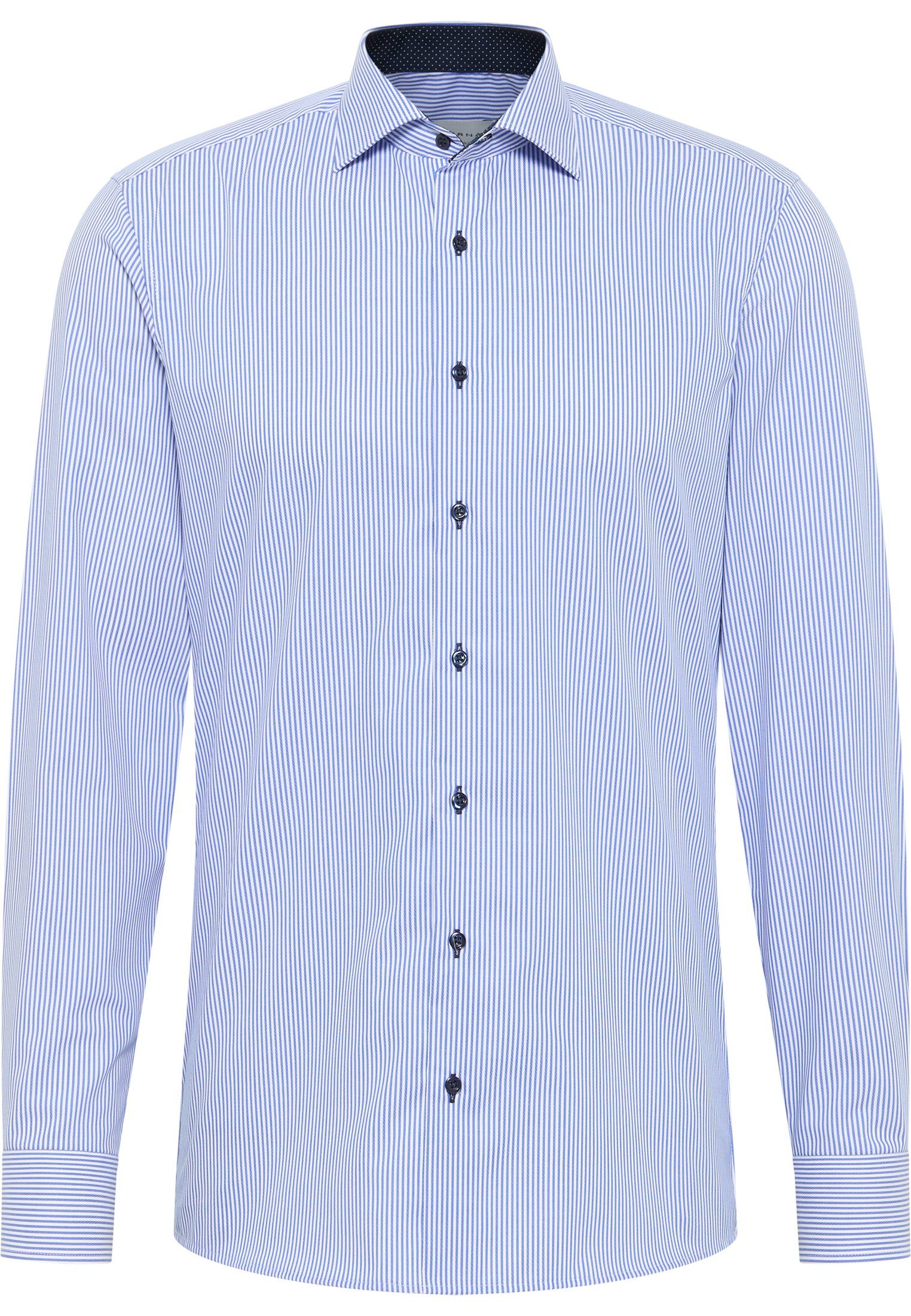 Eterna Overhemd met lange mouwen Slim fit NON IRON (strijkvrij)