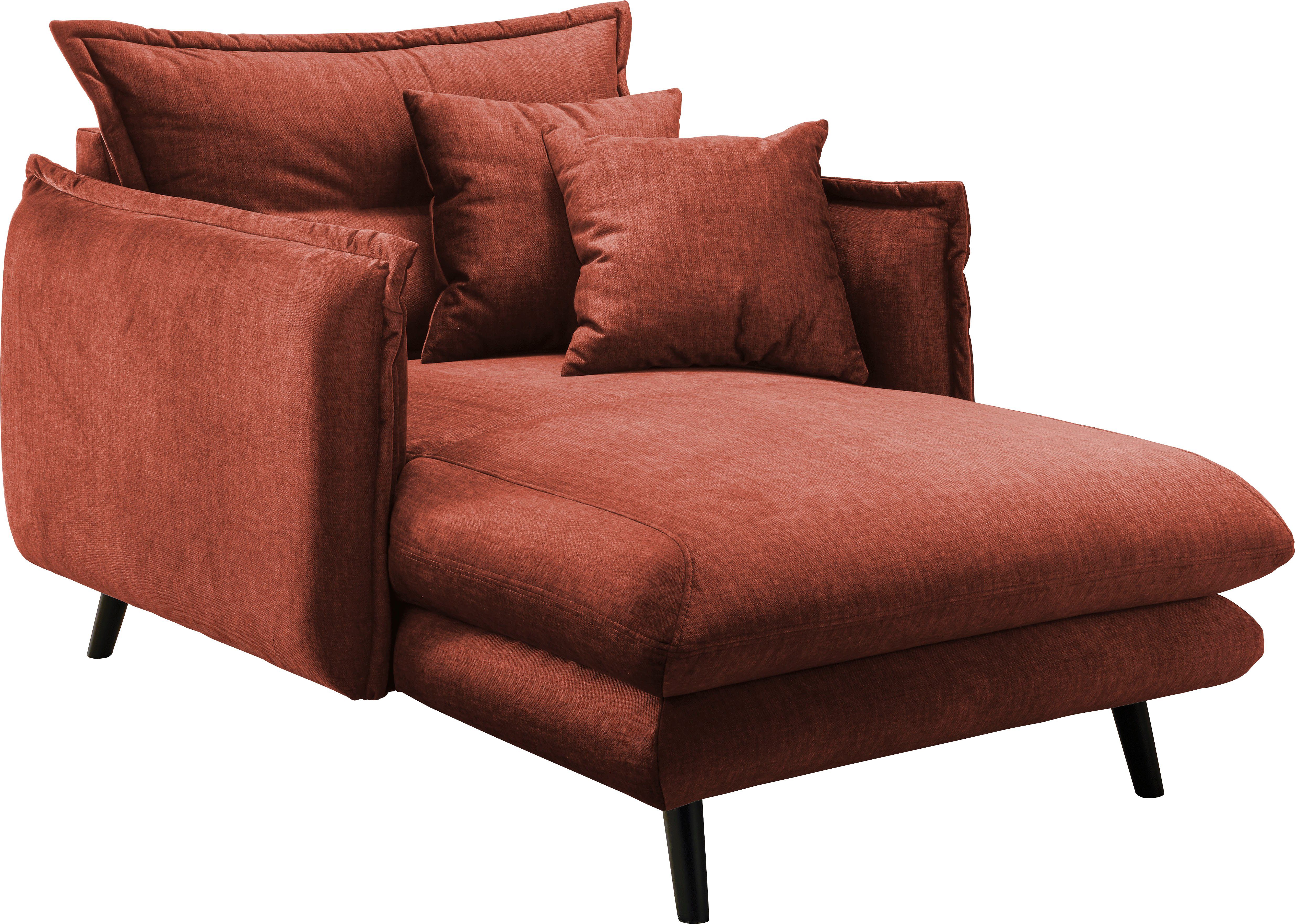 INOSIGN Loveseat LAZIO moderne fauteuil met een comfortabele bekleding, 2 stuks decoratieve sierkussens