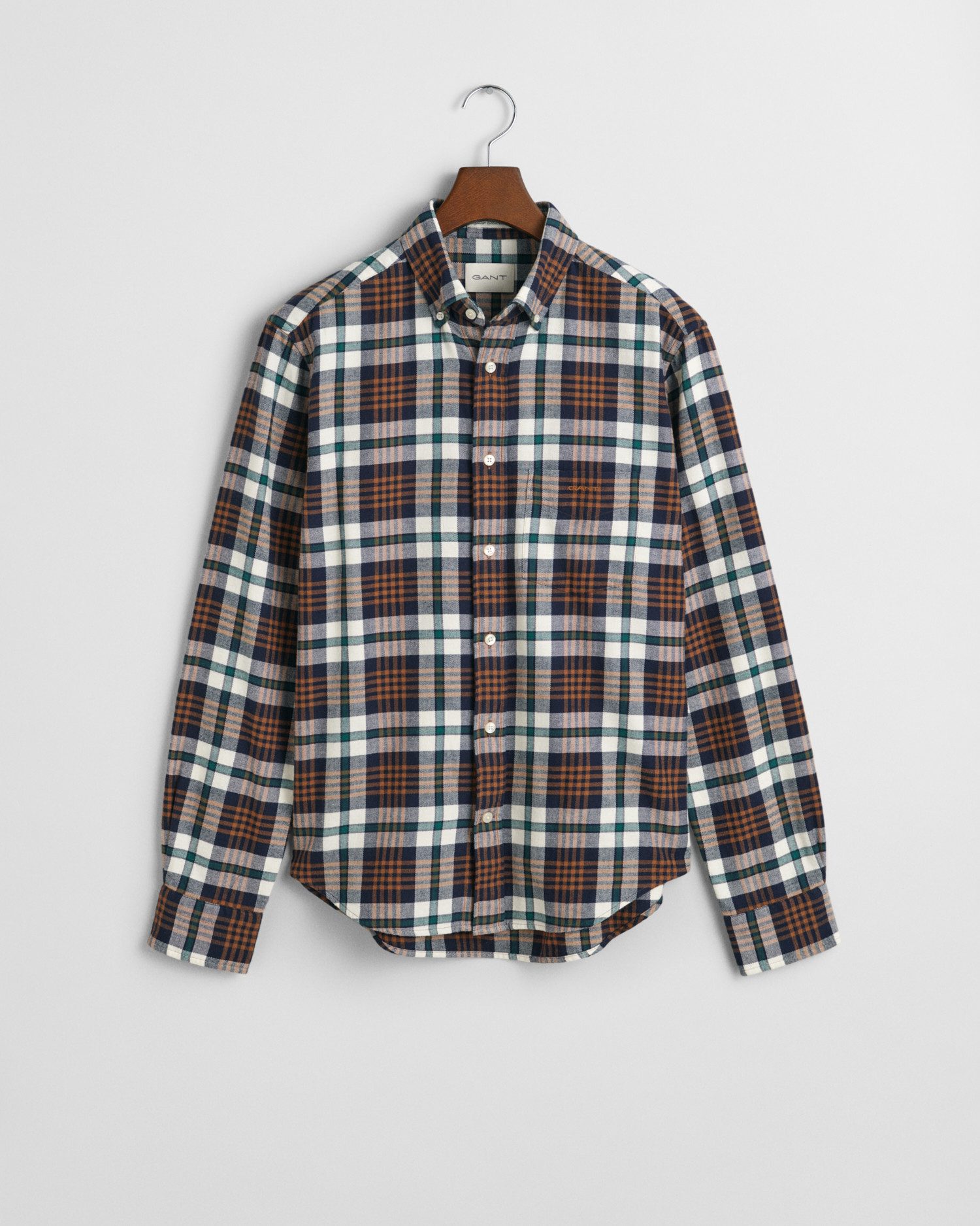 Gant Overhemd met lange mouwen REG FLANNEL PLAID SHIRT