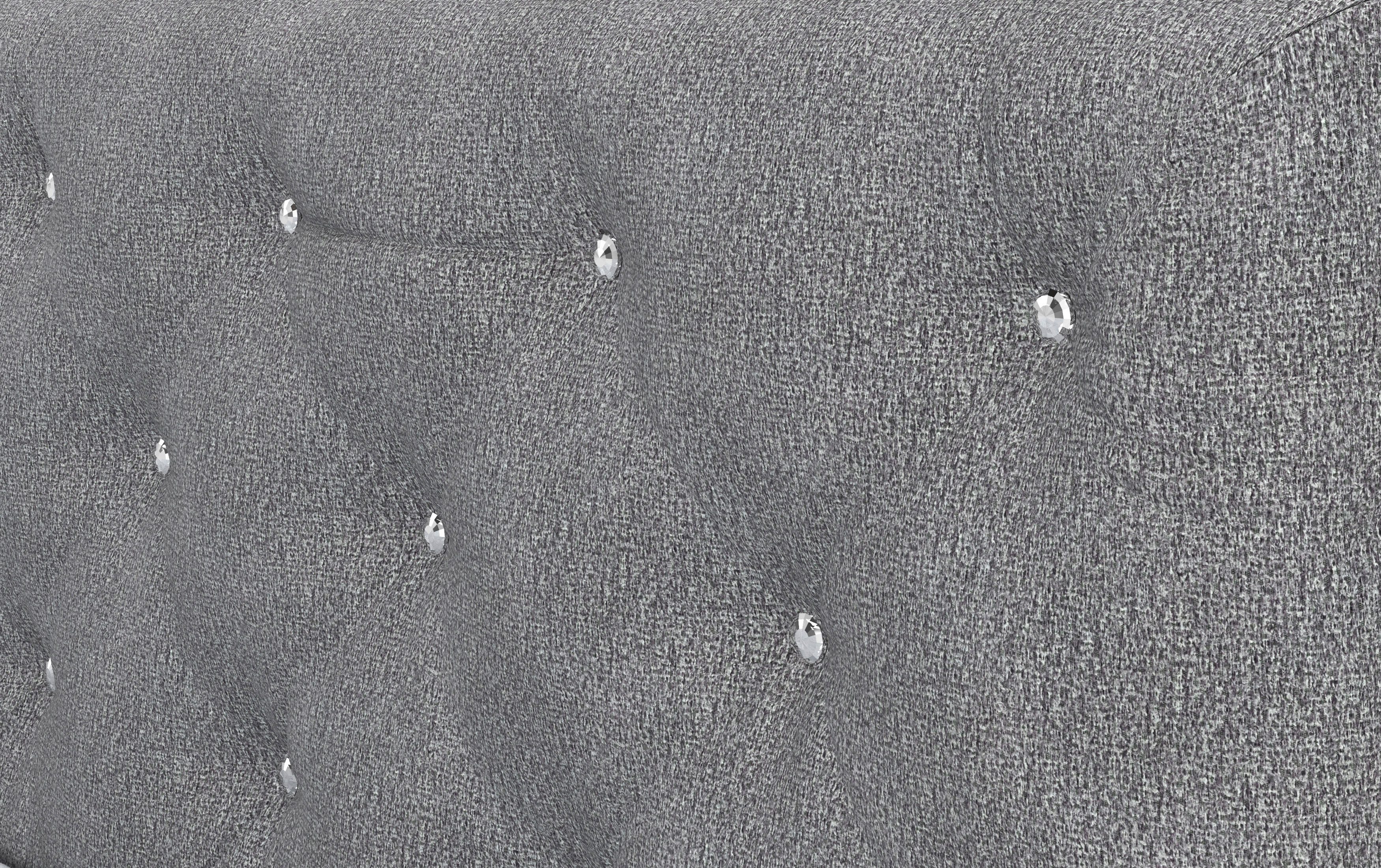 COTTA Boxspring Castlerock met strass-steentjes in het hoofdeinde, incl. topper