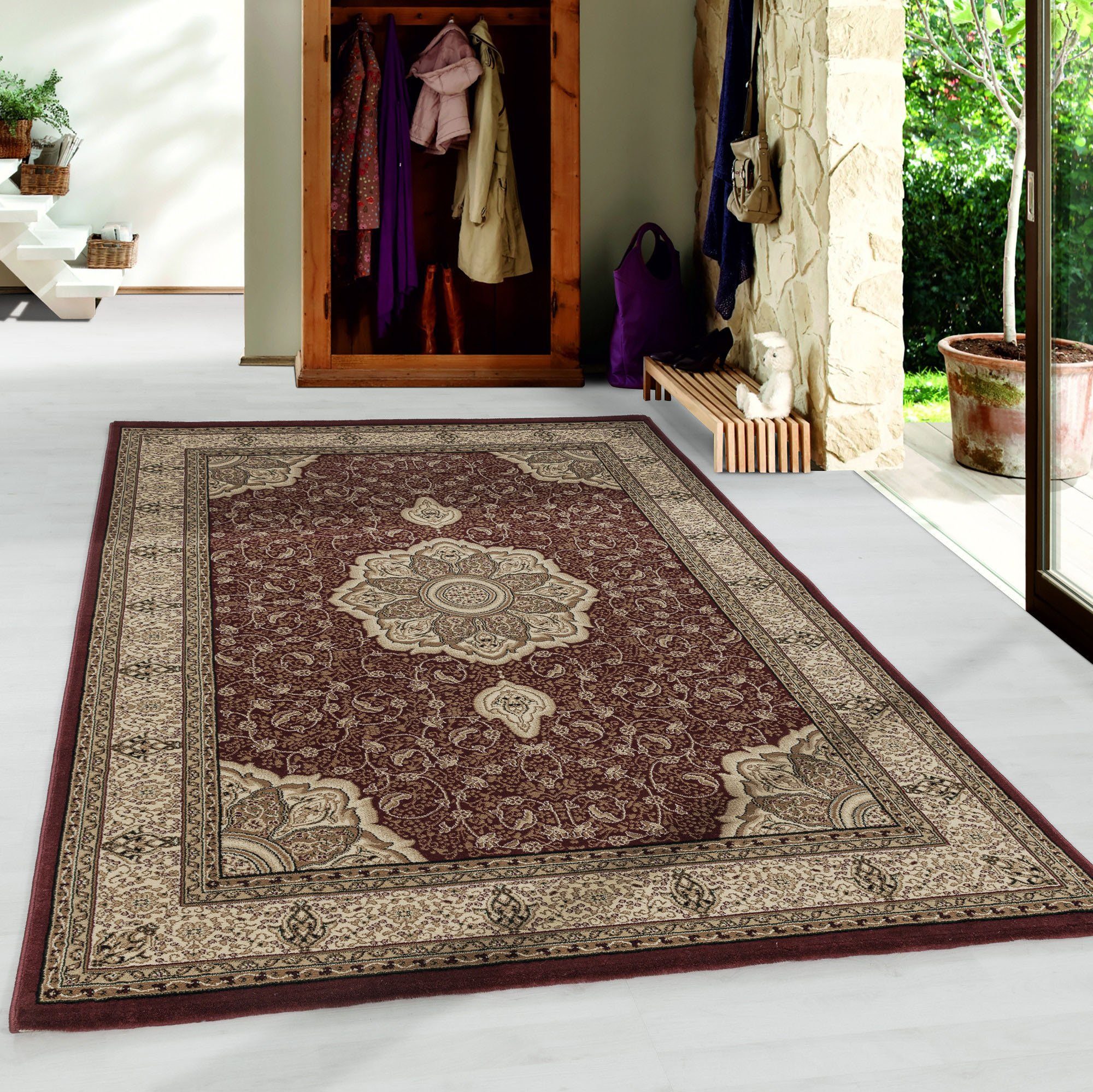 Ayyildiz Teppiche Vloerkleed KASJMIER 2601 Oriënt-look, gemakkelijk in onderhoud, robuuste korte pool, woonkamer moderne vloerkleden maat 120 cm x