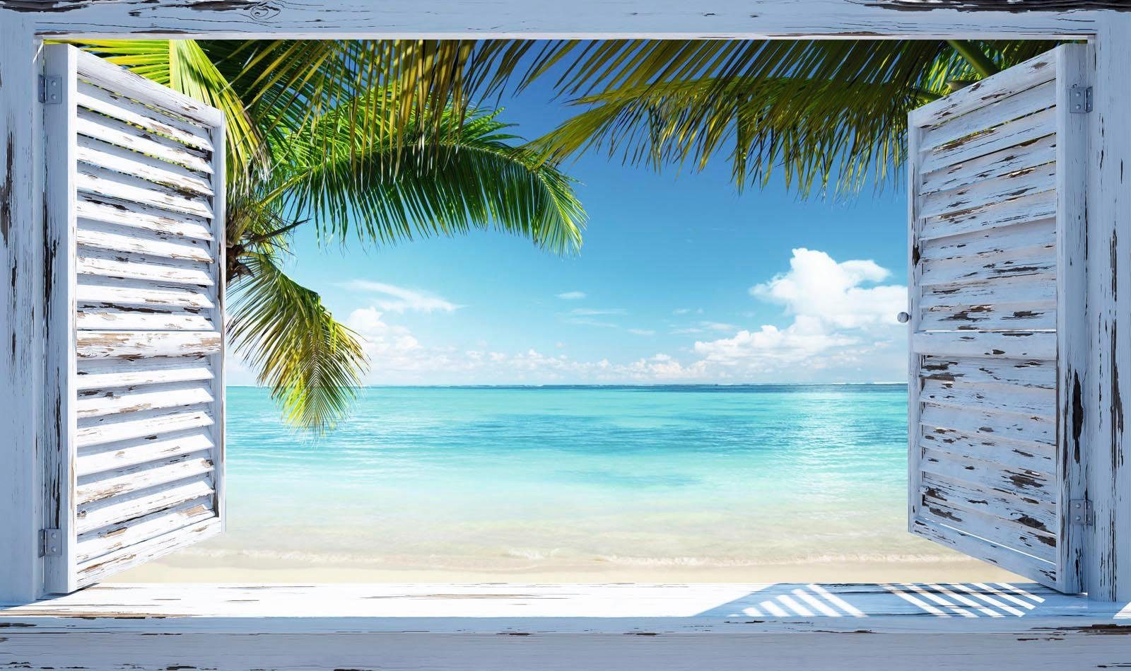 Reinders! Artprint Strandraam