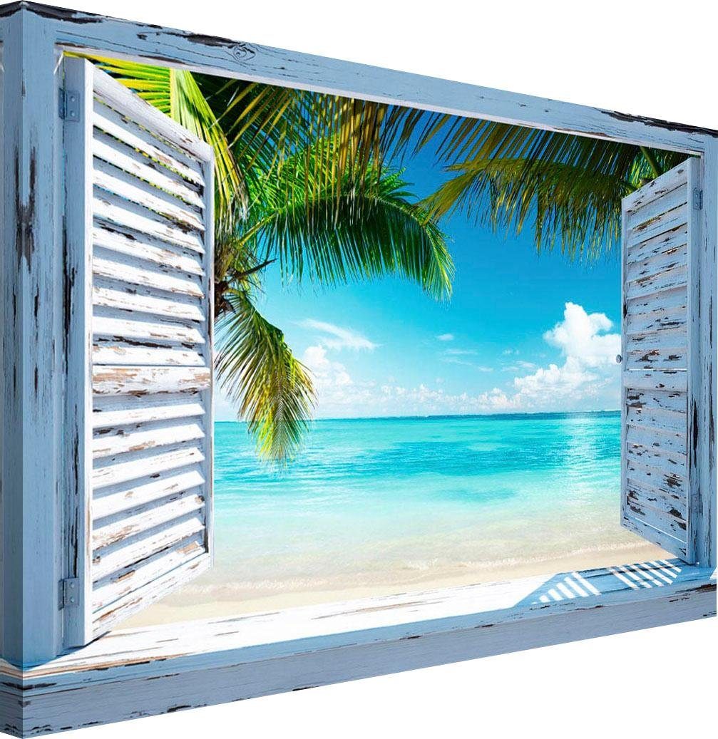Reinders! Artprint Strandraam