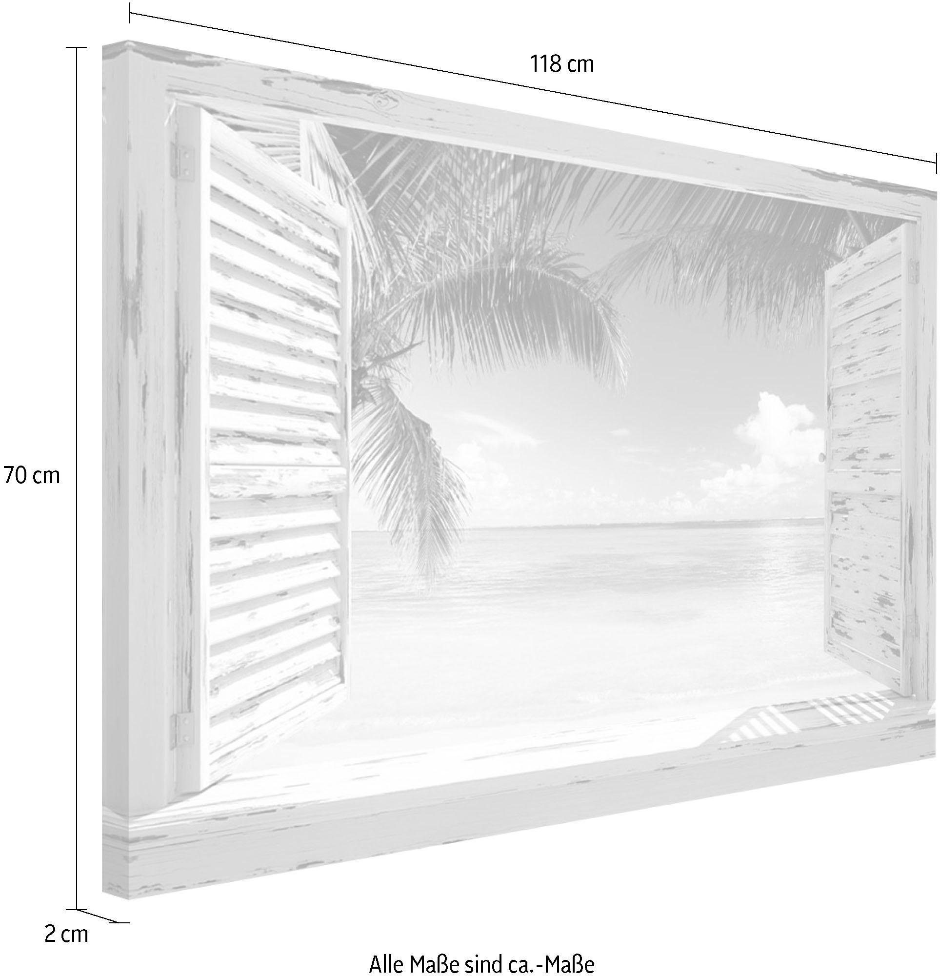 Reinders! Artprint Strandraam
