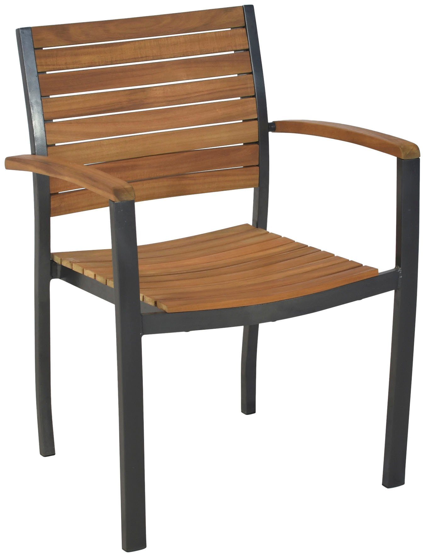 MERXX Tuinstoel Santorin (set, 2 stuks) tuinstoelen bruin