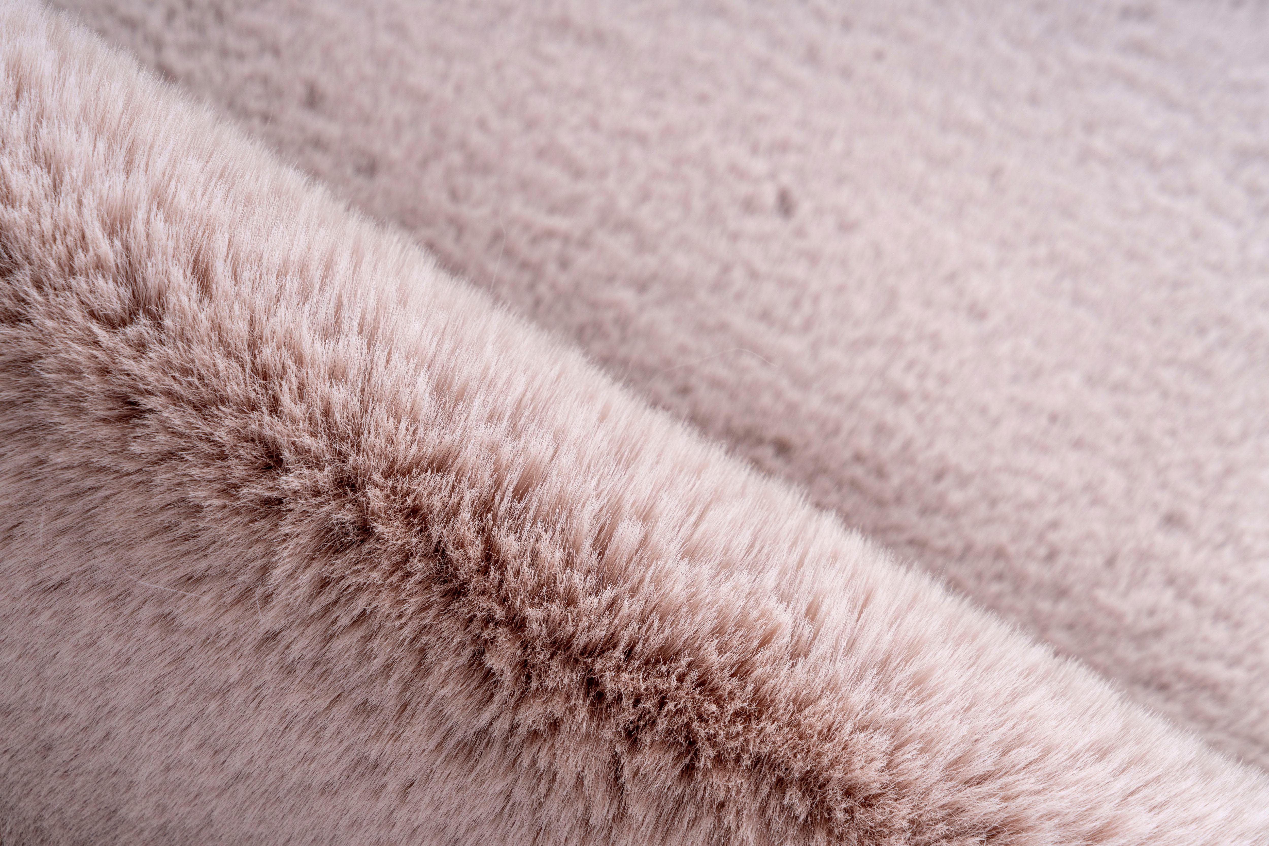 aRTE ESPINA Vachtvloerkleed Rabbit 300 Imitatiebont, konijnenbont-gevoel, superzacht, ideaal als slaapkamerkleed