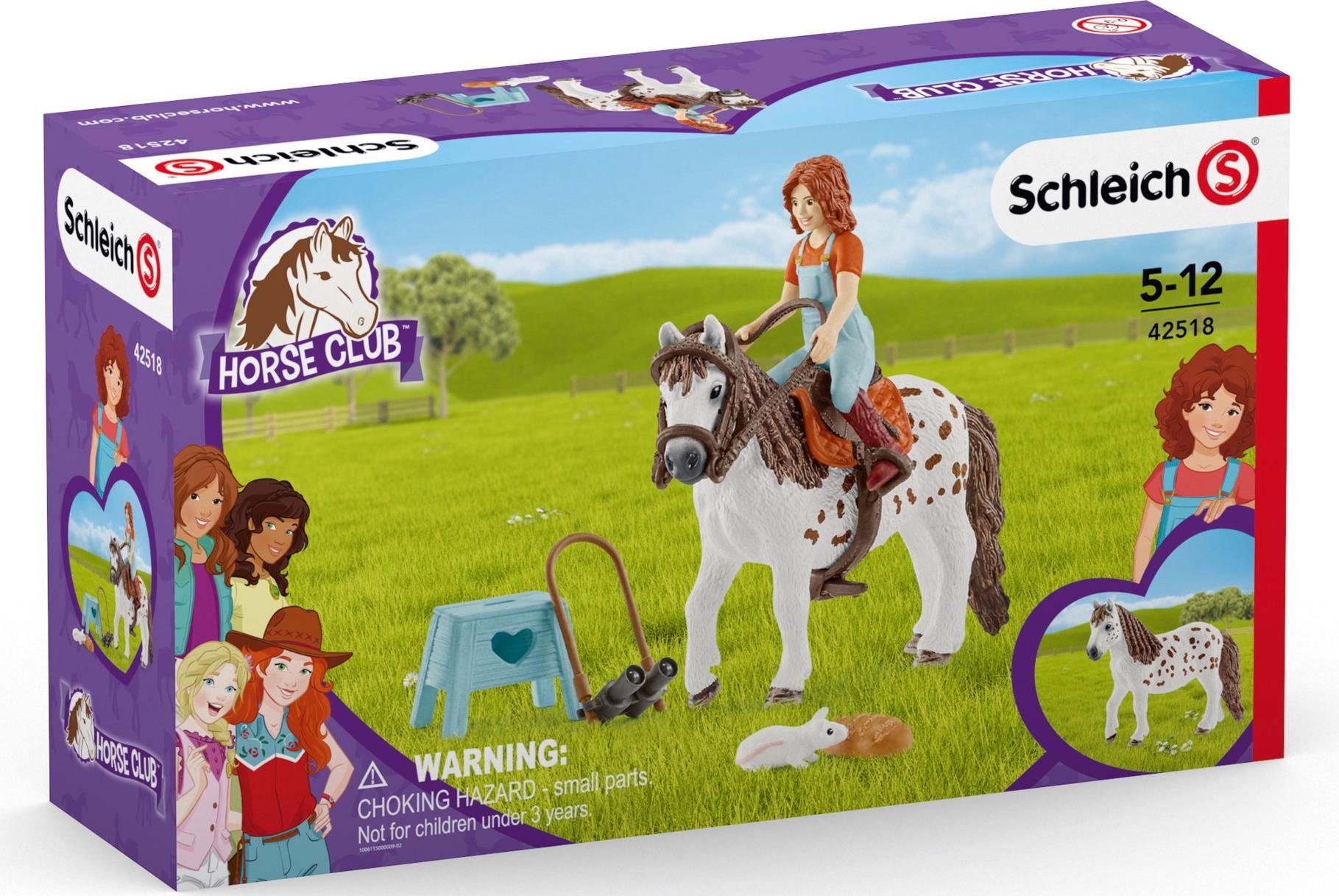 Schleich® Speelfiguur Horse Club Mia & Spotty (42518)
