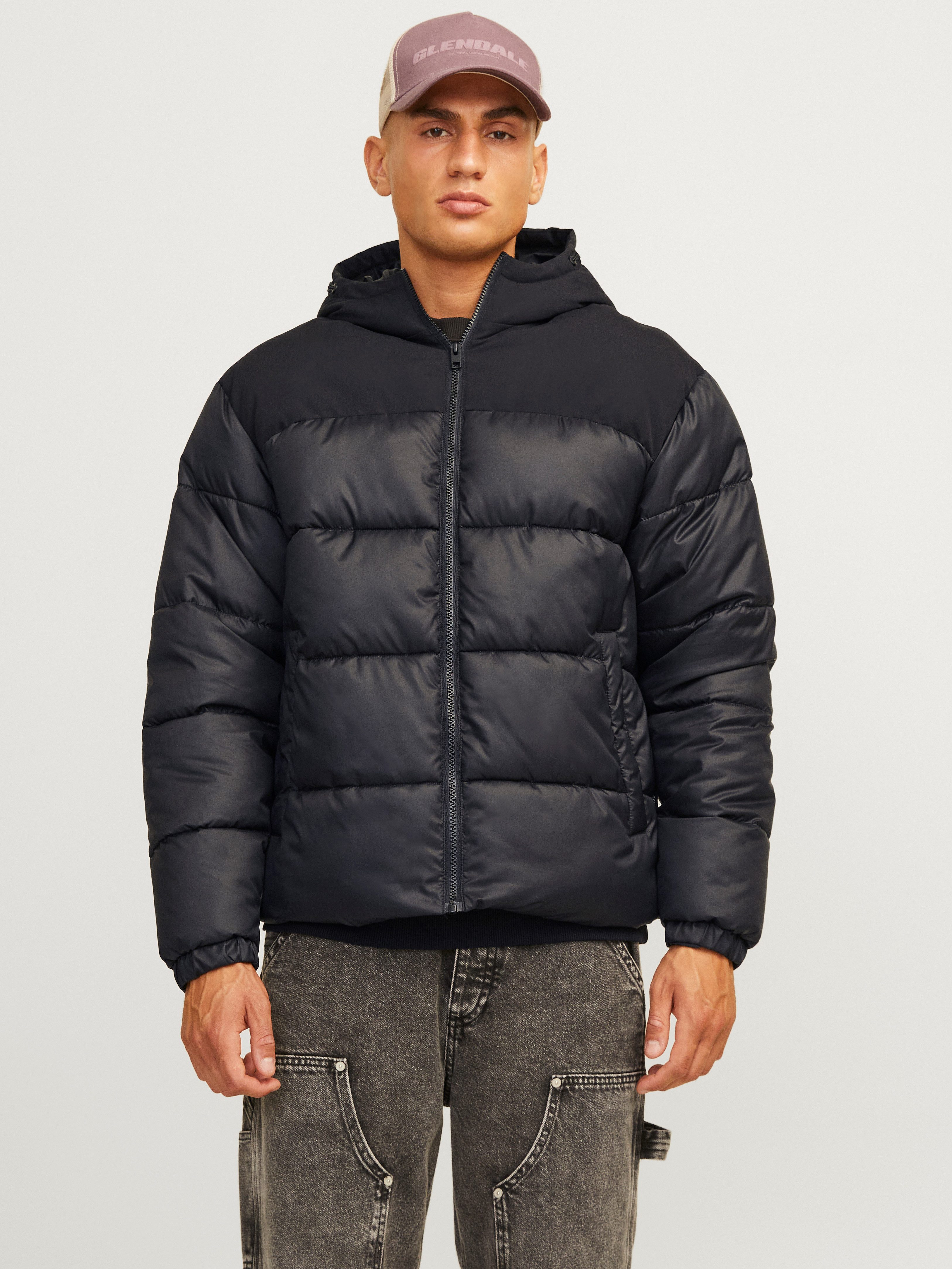 Jack & Jones Gewatteerde jas JJMOON HOOD PUFFER