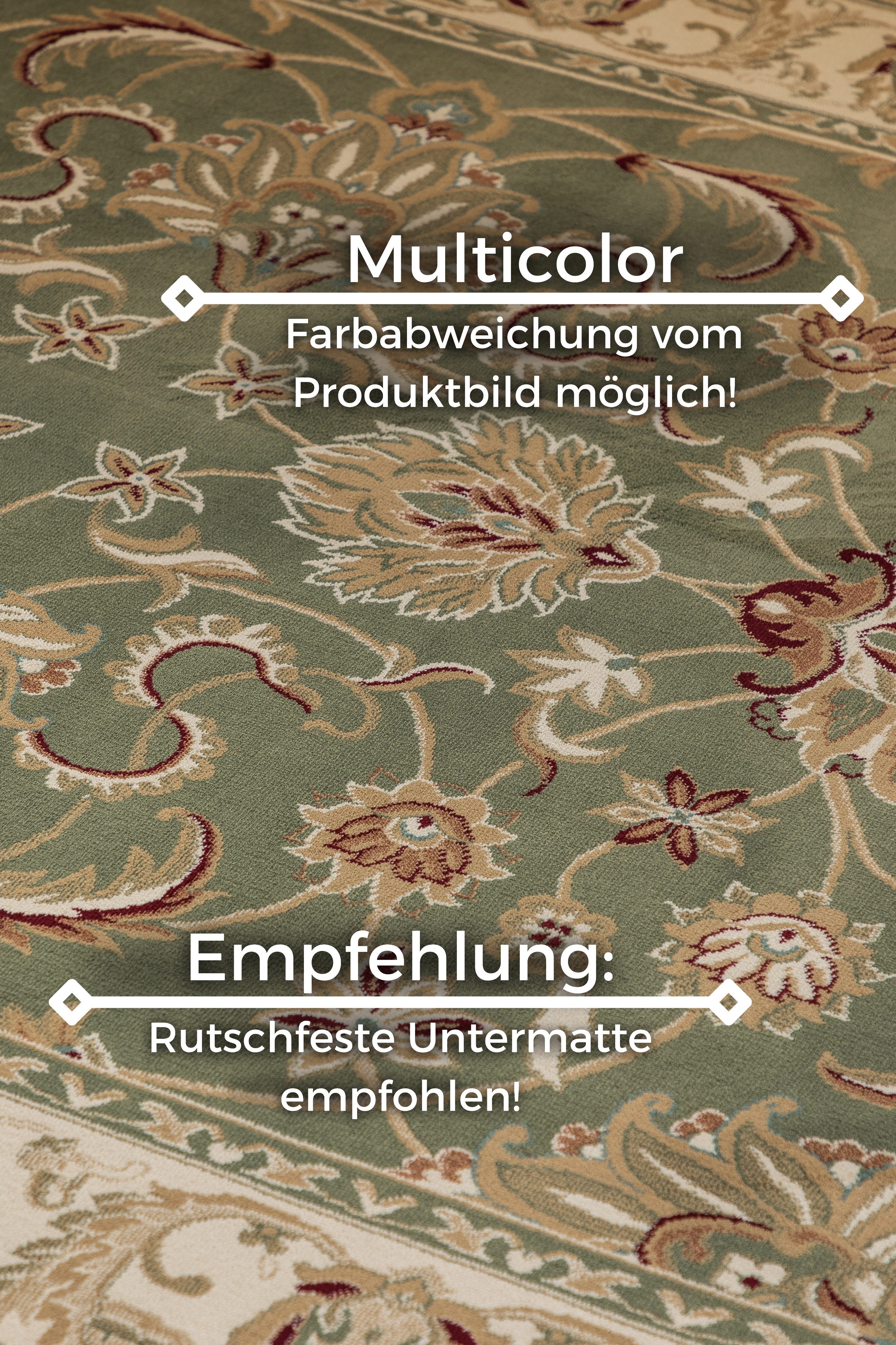 NOURISTAN Vloerkleed Harirud Orient look, slijtvast, onderhoudsvriendelijk, robuust