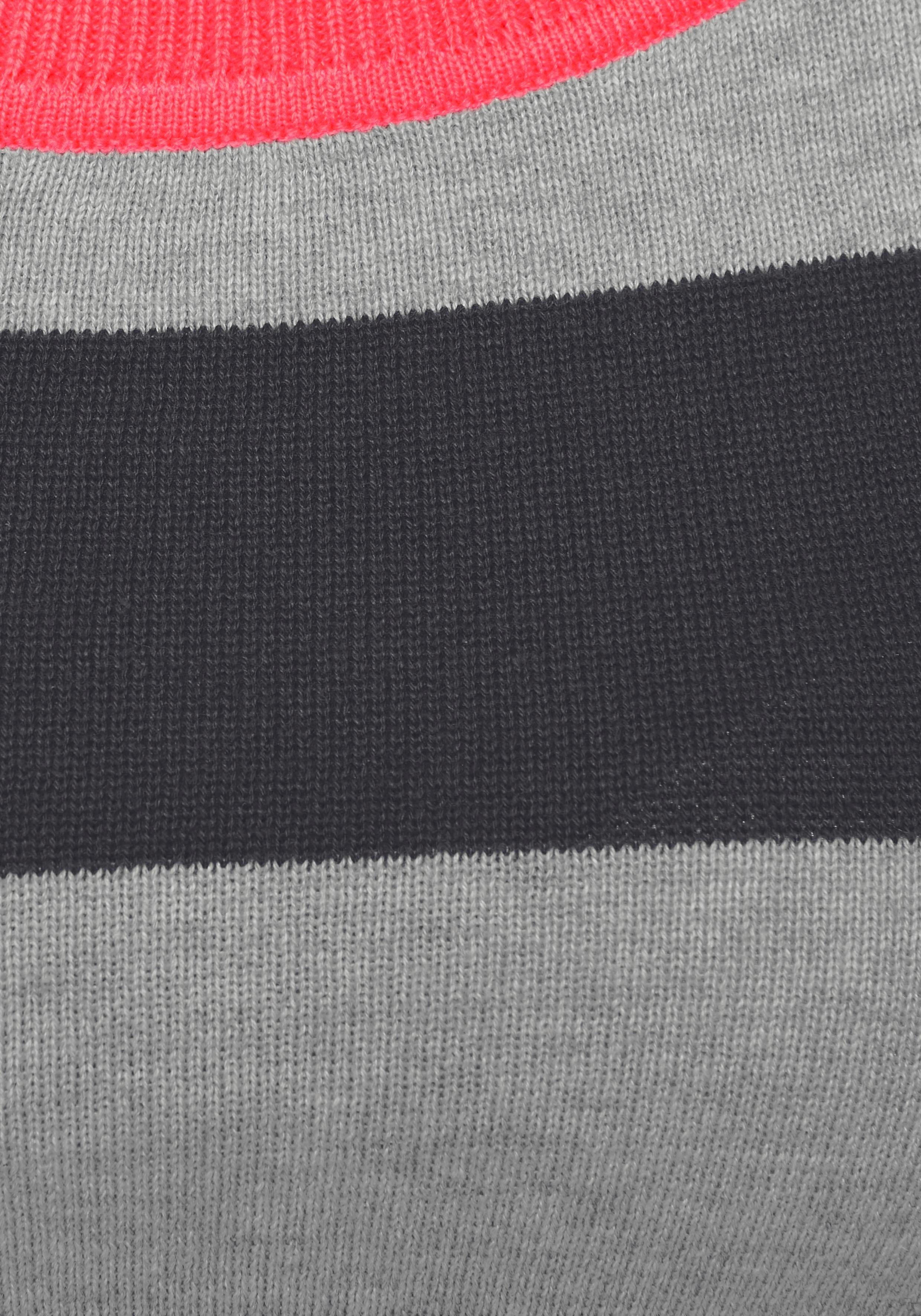 AJC Trui met blokstreepmotief in contrastkleur online shop AJC Trui met blokstreepmotief in contrastkleur online shop