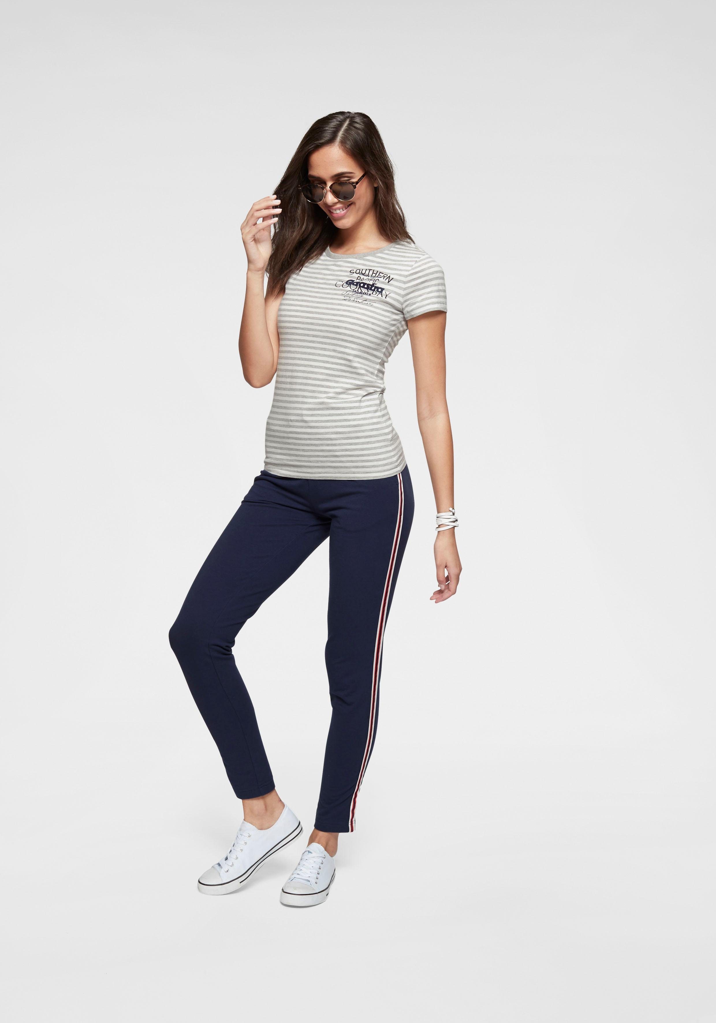 CITY WALK Sneakers in basic-look, vrijetijdsschoen, lage schoen, veterschoen