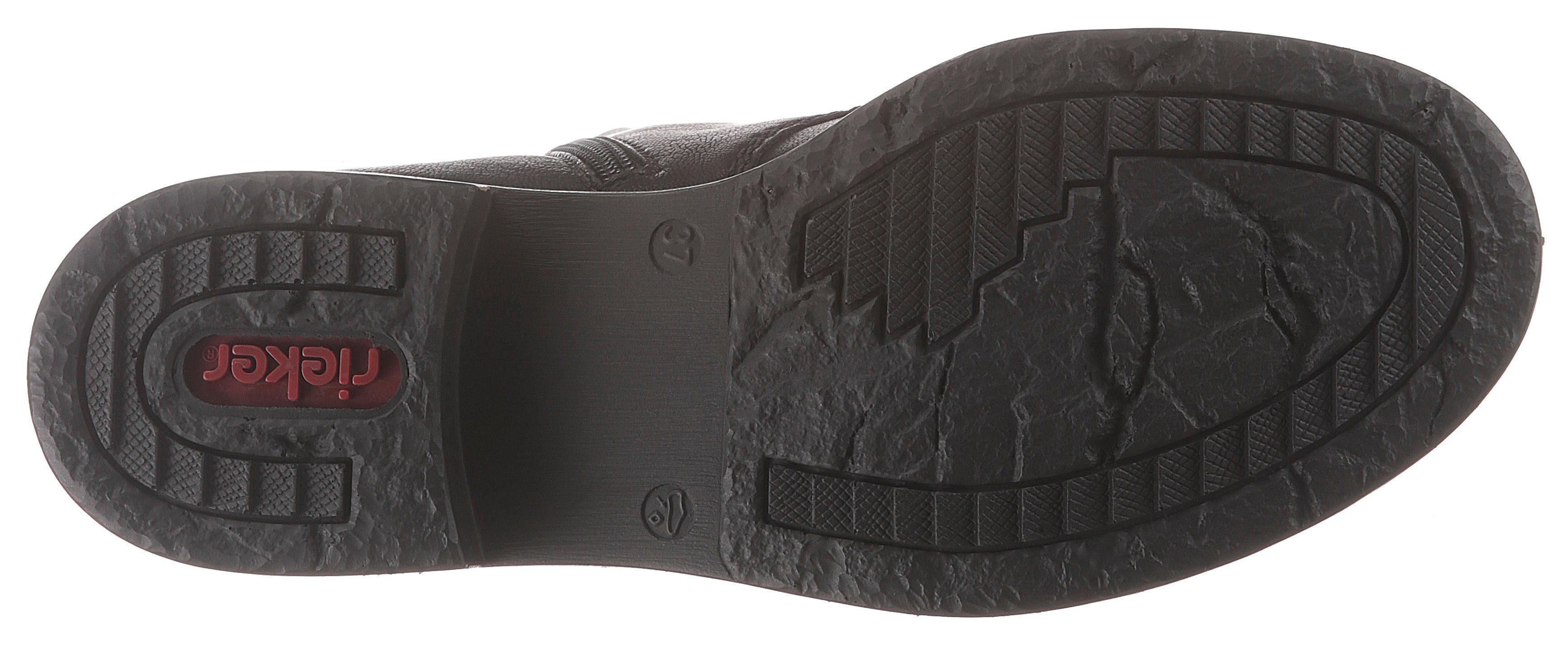 Rieker Hoge veterschoenen , winterboots, blokhak, enkellaarsjes met subtiele studs
