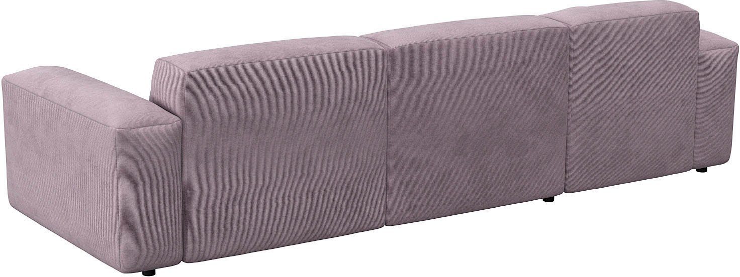 FLEXLUX Hoekbank Lucera comfortabel en comfortabel door hoogwaardige zitconstructie, L-vorm