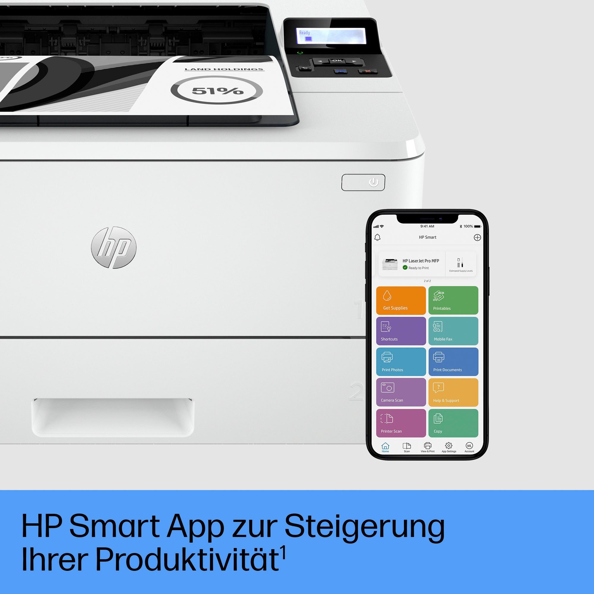 HP Laserprinter LaserJet Pro 4002dw