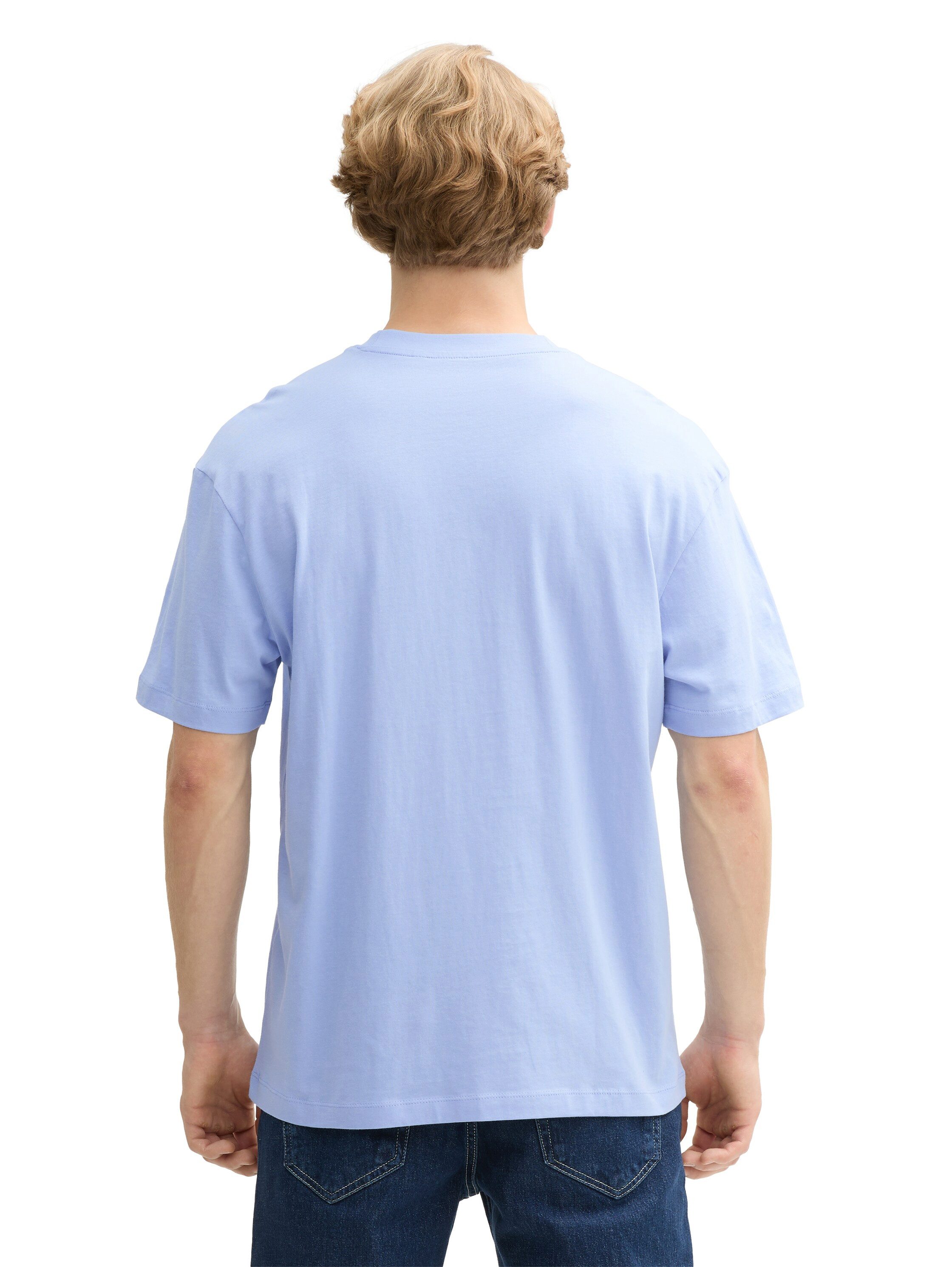 Tom Tailor Denim T-shirt met merkfrontprint
