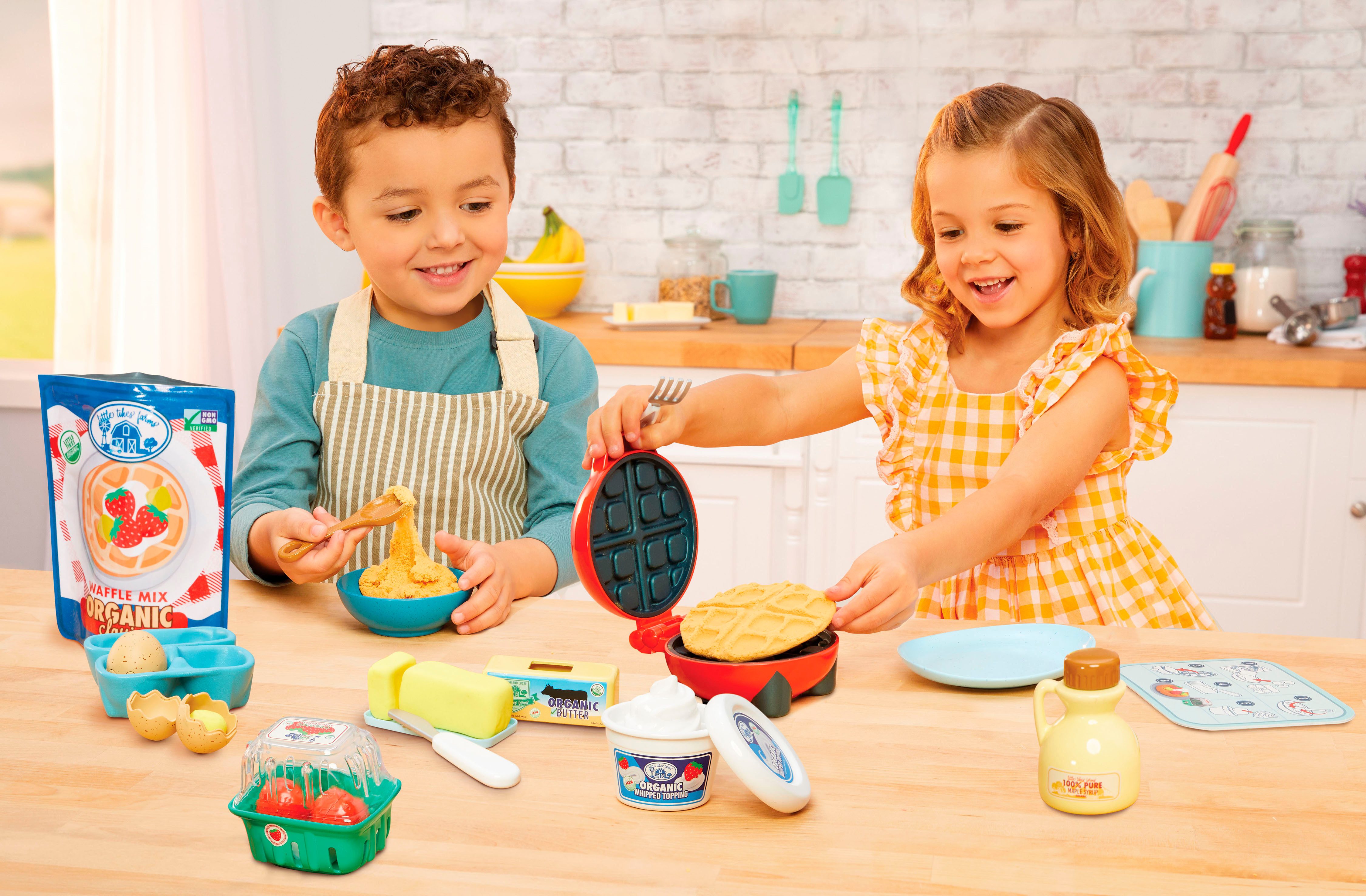 Little Tikes® Speelgoed-levensmiddelen Creative Chefs Waffles Kit (18-delig)
