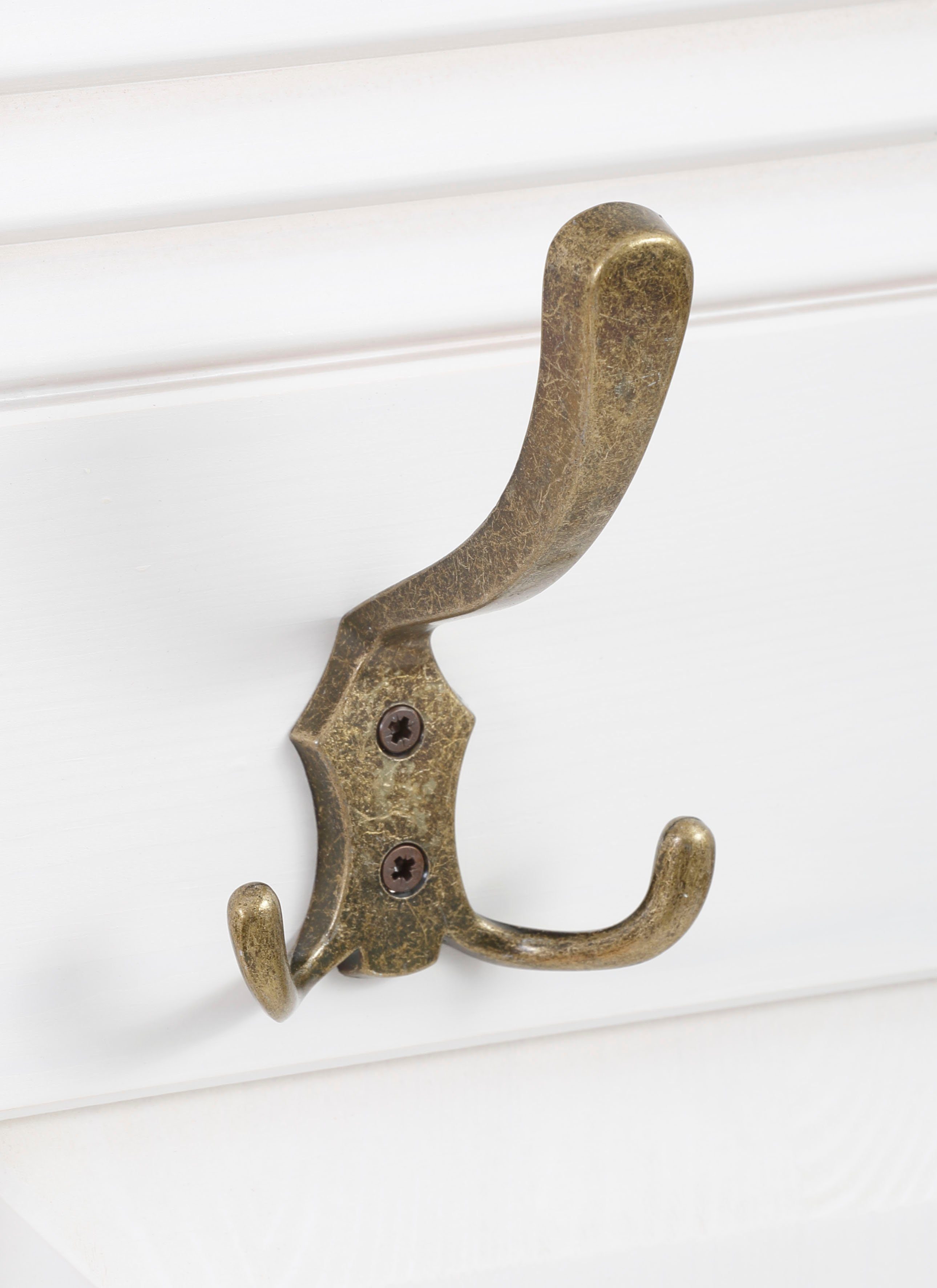 Home affaire Kapstokpaneel Ayanna Breedte 84 cm, met 4 dubbele haken, van massief grenen, FSC®