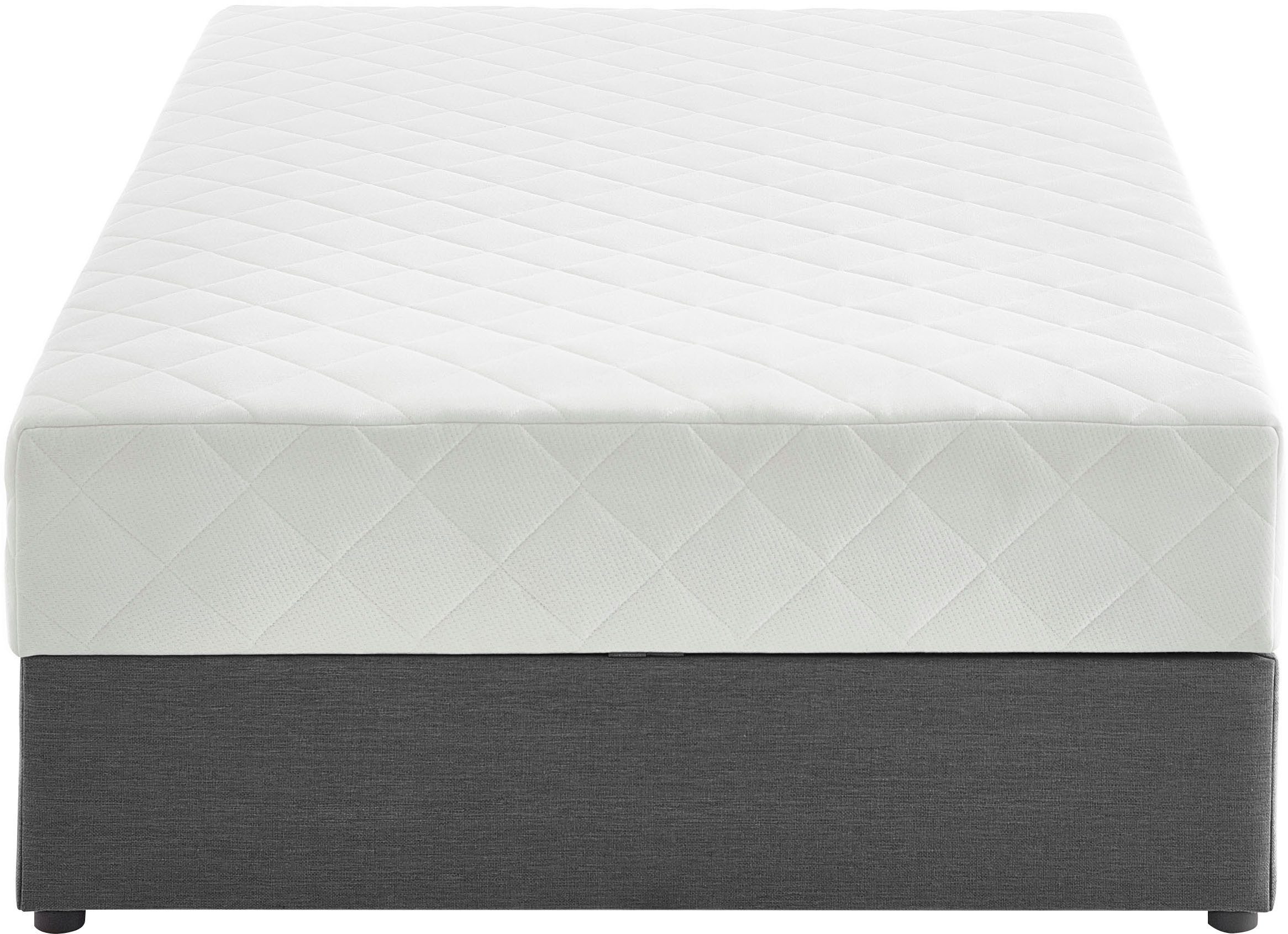 ATLANTIC home collection Boxspring BELINA met pocketveringmatras en ruime bedlade