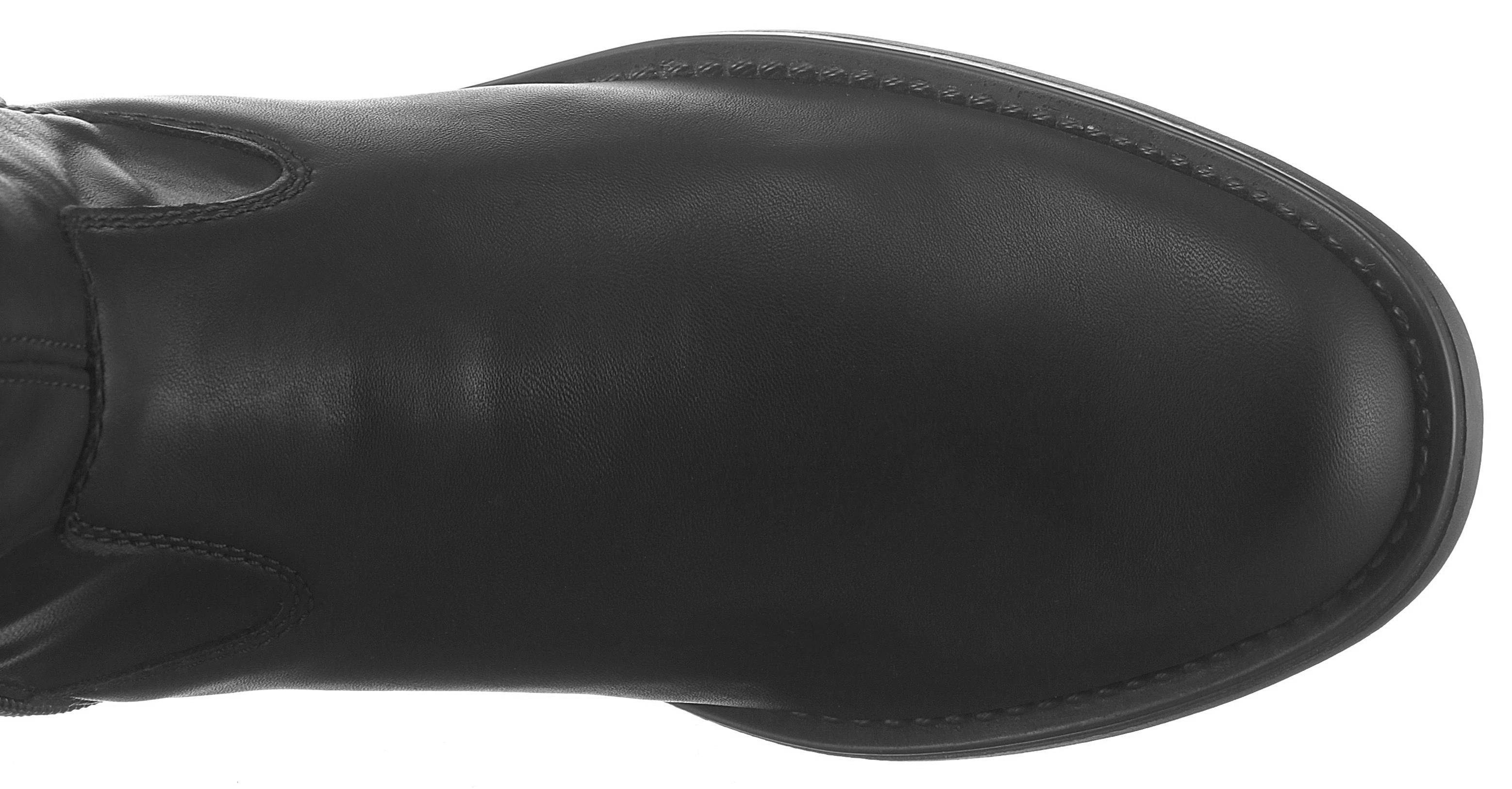 Rieker Laarzen lange laarzen, blokhak, stretch, met gespsieraden