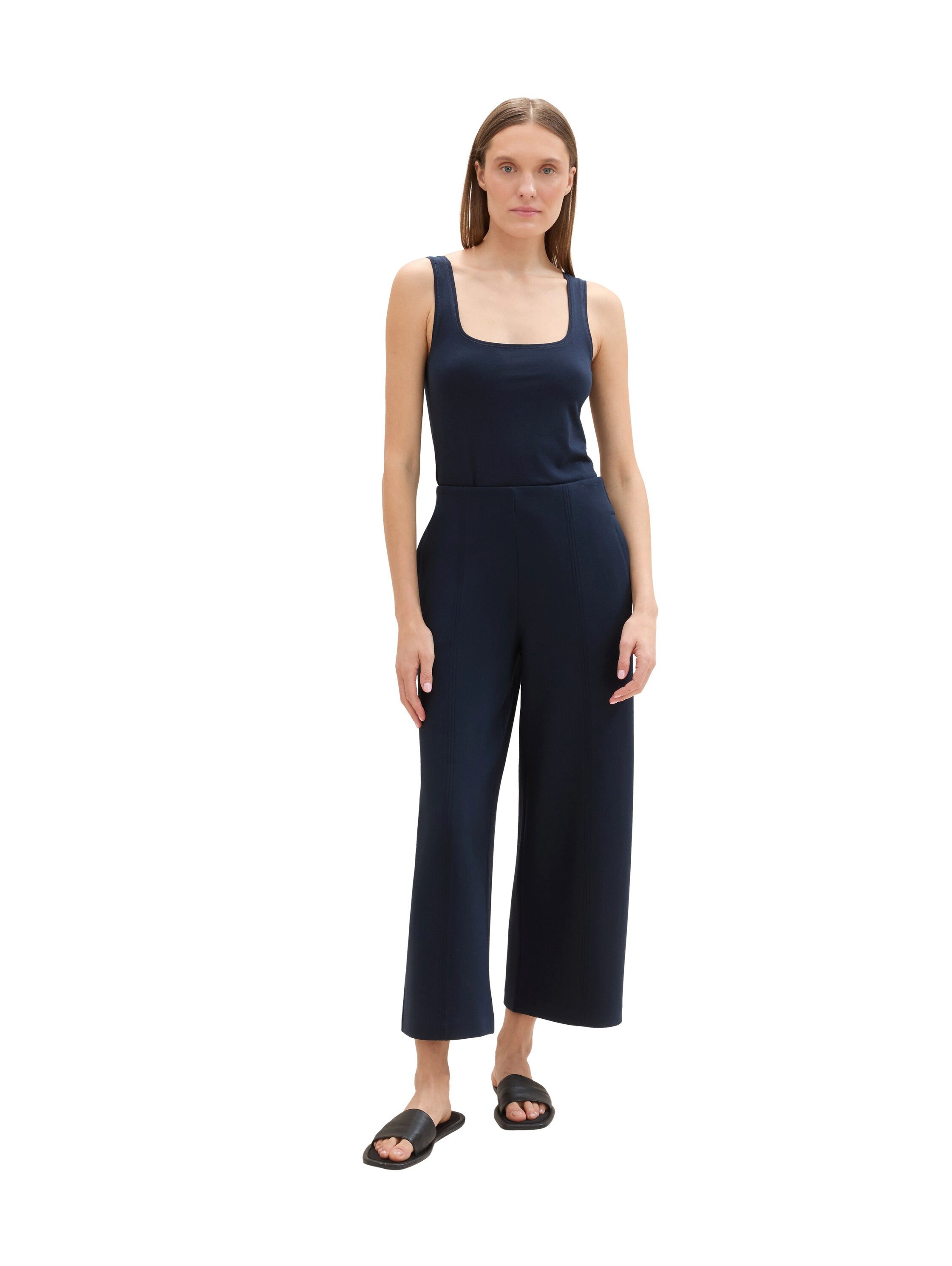Tom Tailor Culotte met steekzakken