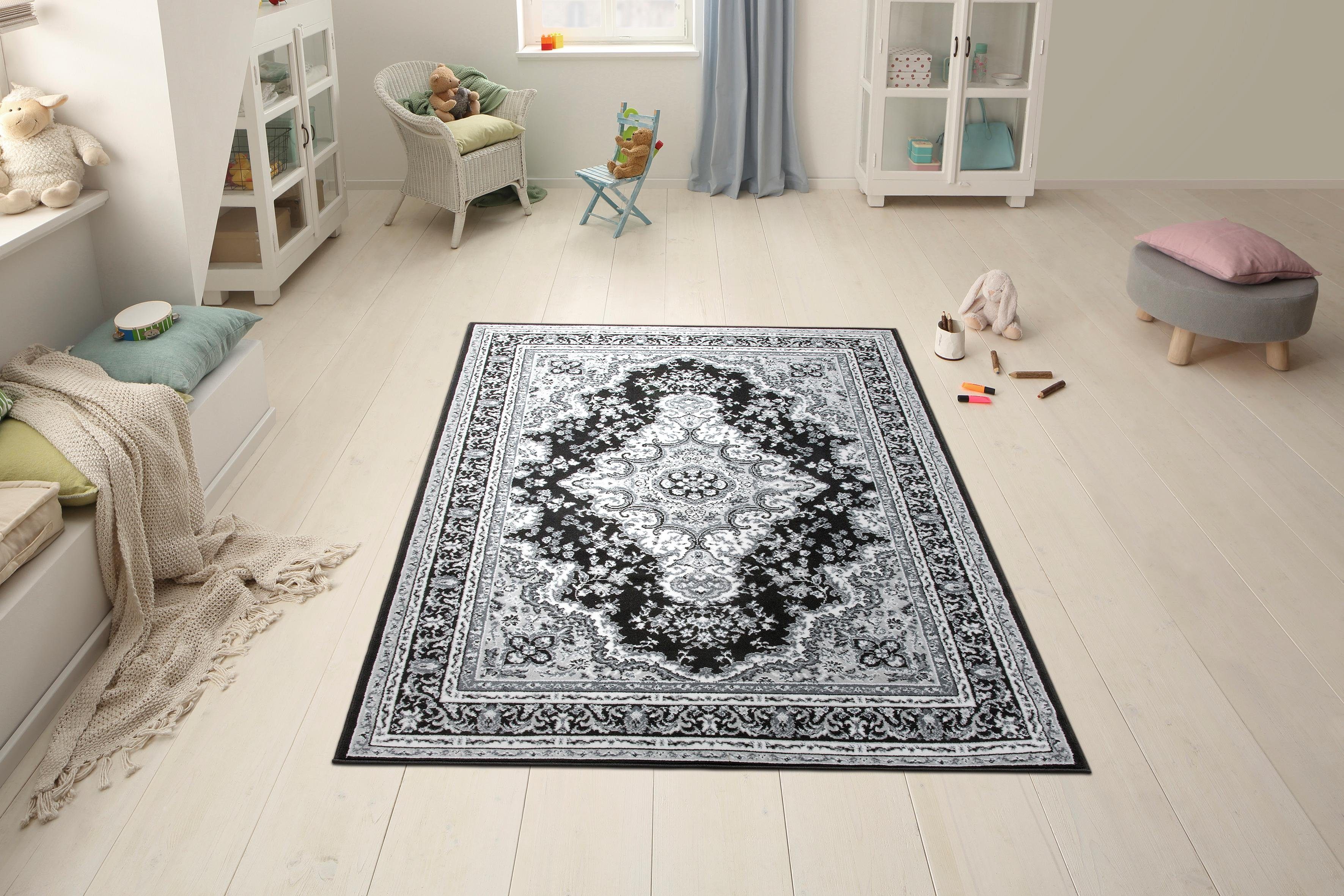 my home Vloerkleed Oriental, Made in Belgium Orient-look, met bies, tapijt, kortpolig, zacht