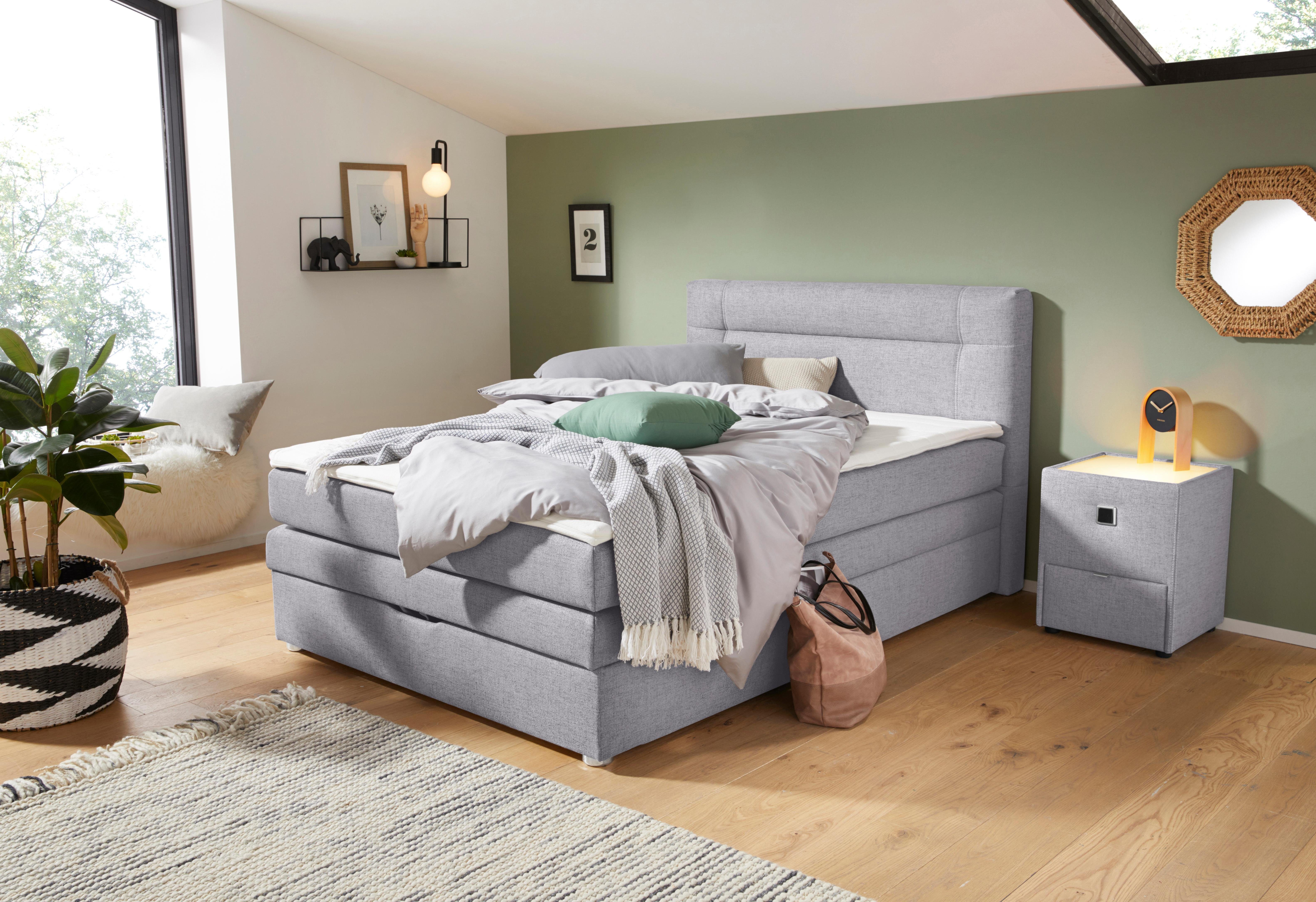 Jockenhöfer Gruppe Boxspring met bedkist en topmatras