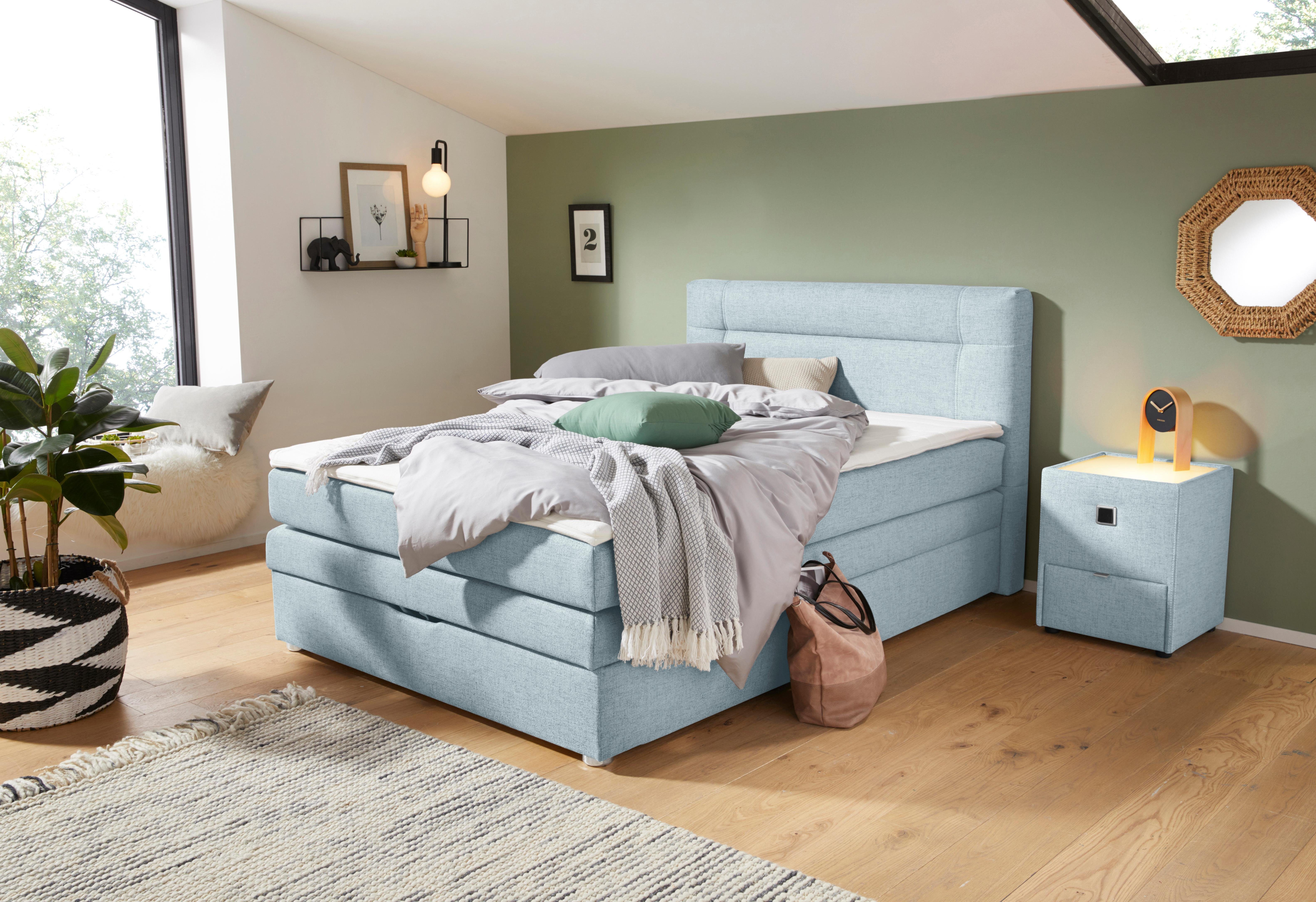 Jockenhöfer Gruppe Boxspring Carmen boxsprings groen