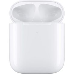apple laadstation wireless charging case for airpods (2019) wit