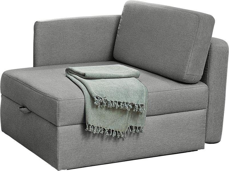 Jockenhöfer Gruppe Fauteuil Youngster ruimtebesparend, te veranderen in een logeerbed, ligoppervlak 84x201 cm