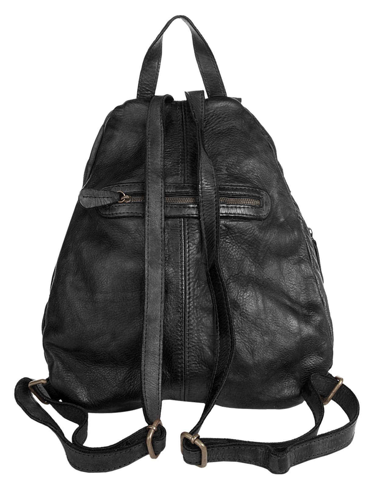 Samantha Look Rugzak echt leer, made in italy