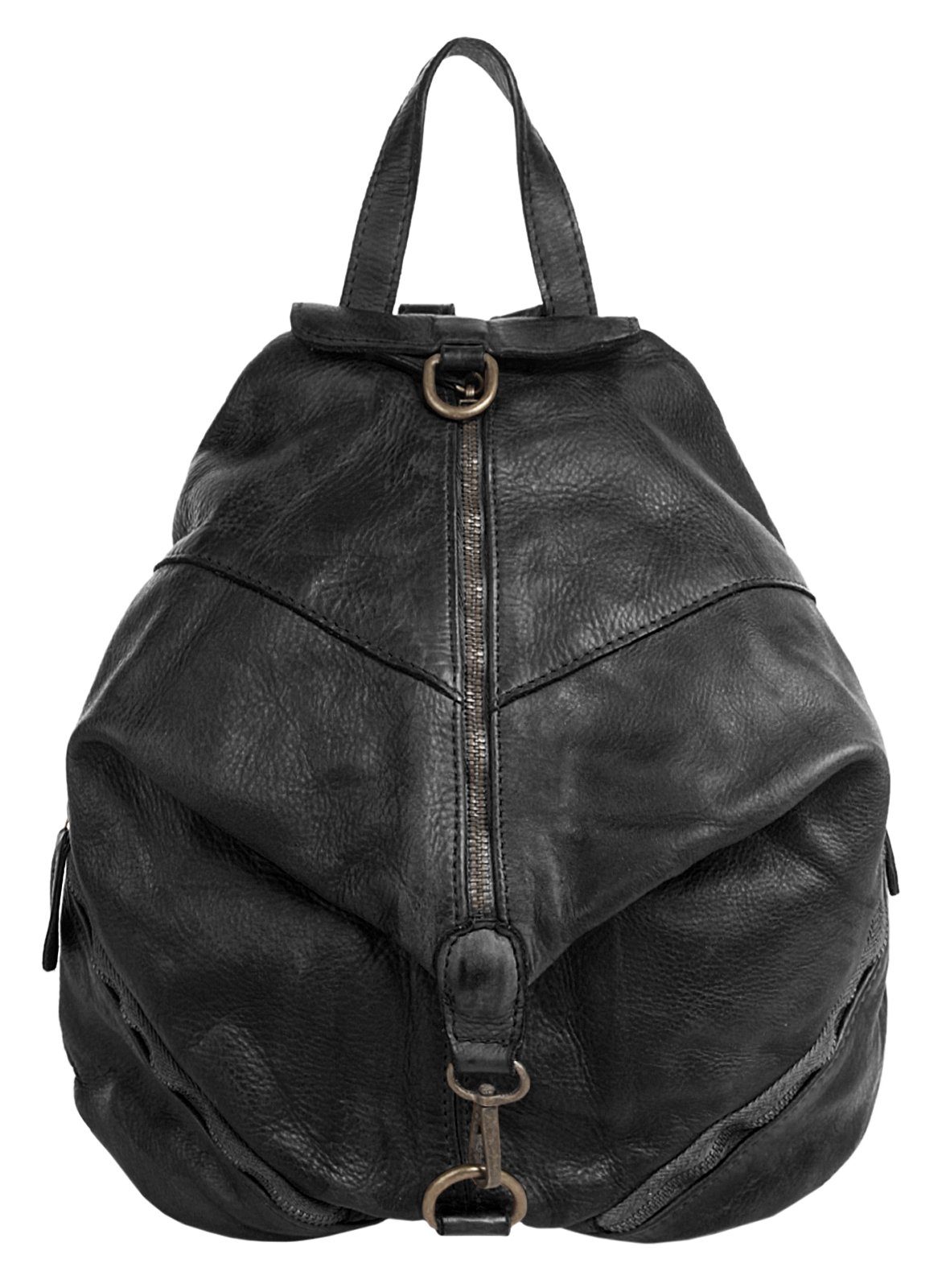 Samantha Look Rugzak echt leer, made in italy