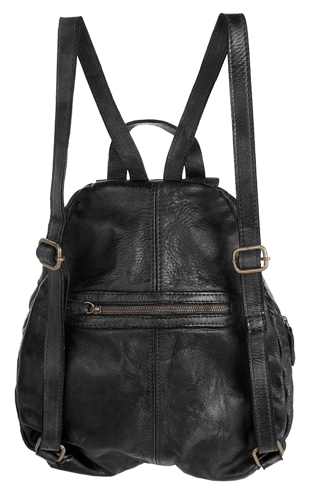 Samantha Look Rugzak echt leer, made in italy