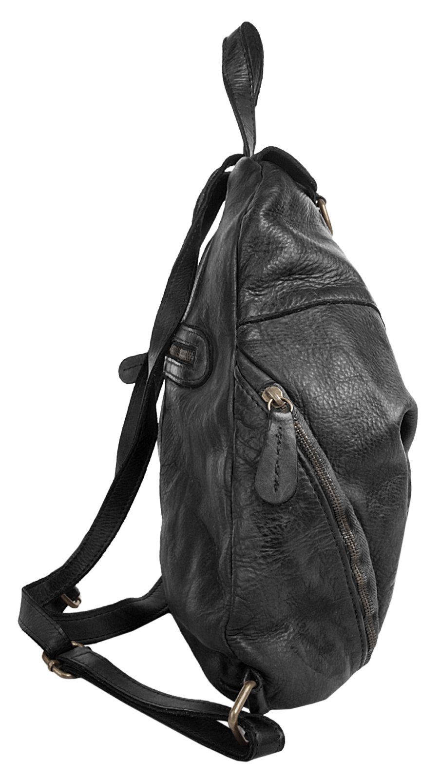 Samantha Look Rugzak echt leer, made in italy