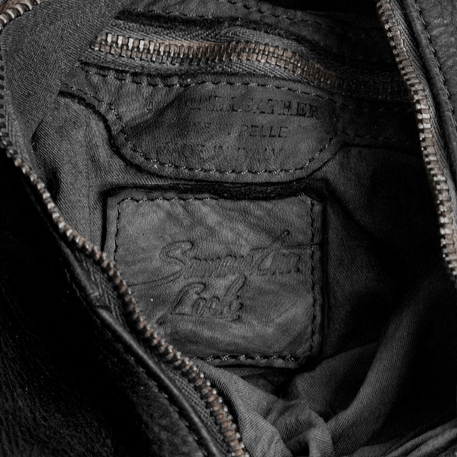 Samantha Look Rugzak echt leer, made in italy