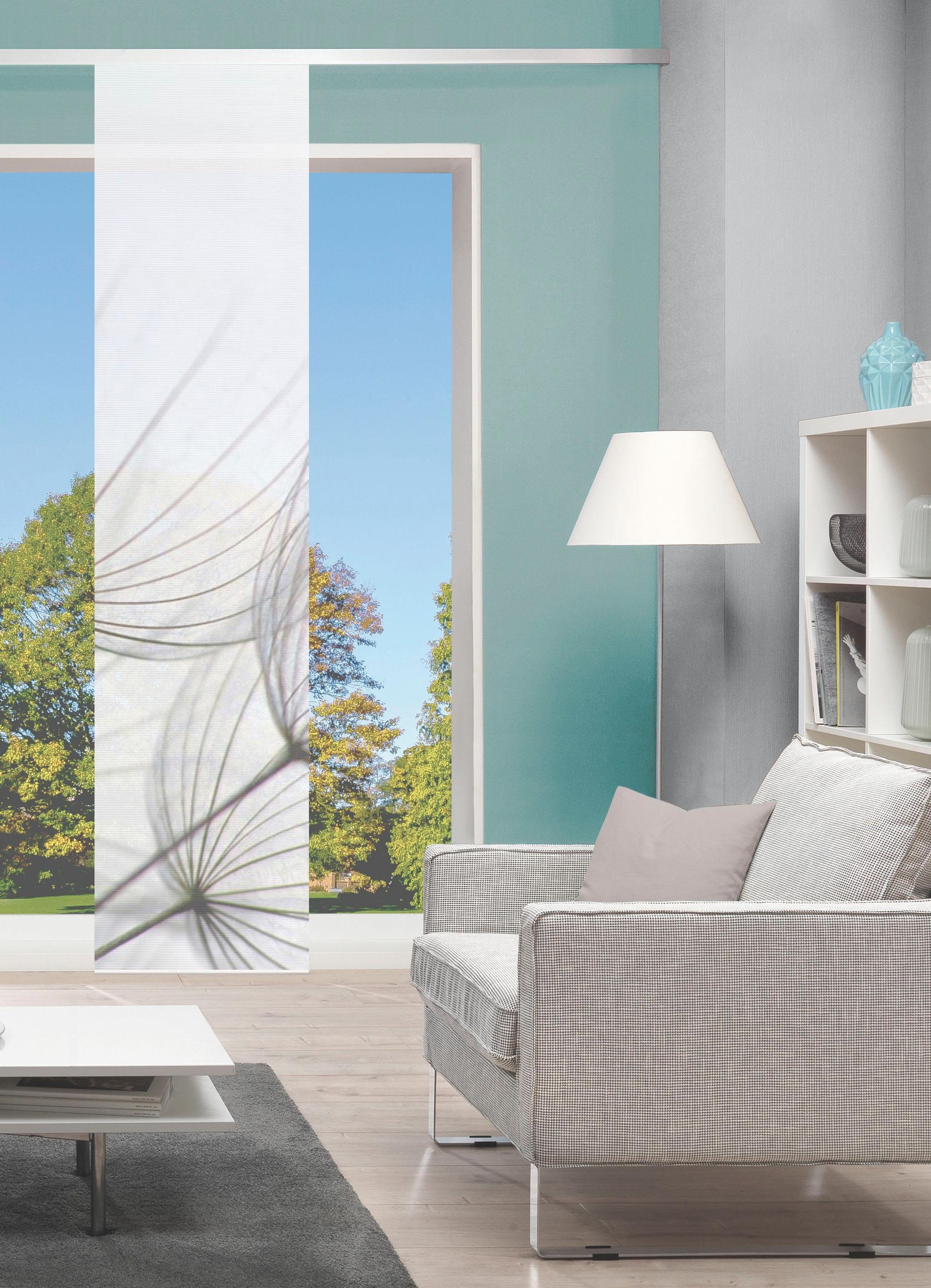 Vision S Paneelgordijn STRELIA rechts HxB: 260x60, paneelgordijn bamboe look digitaal printen (1 stuk)