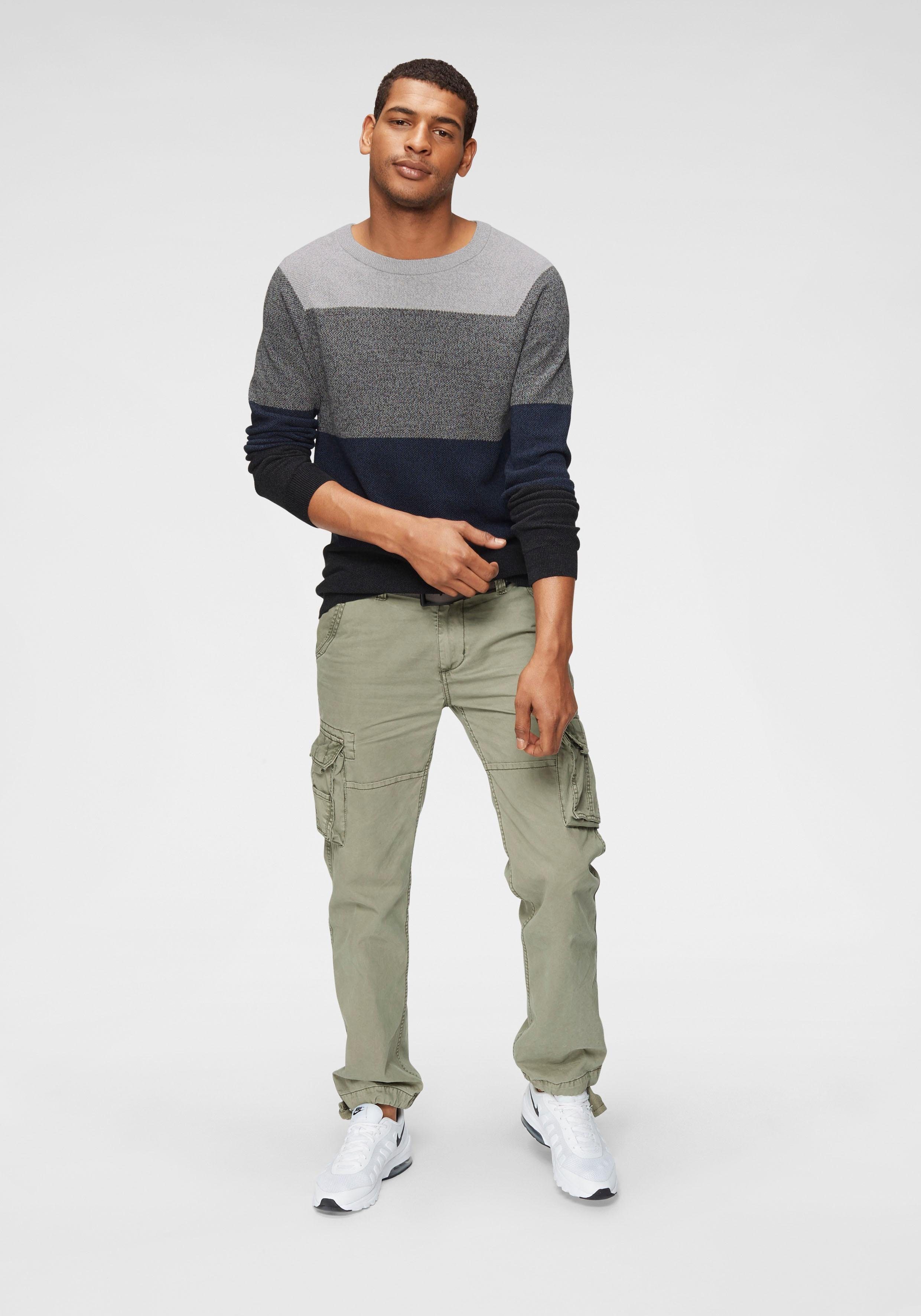 Alpha Industries Cargobroek Jet pant met zijcargozakken en koord aan de beenafsluiting