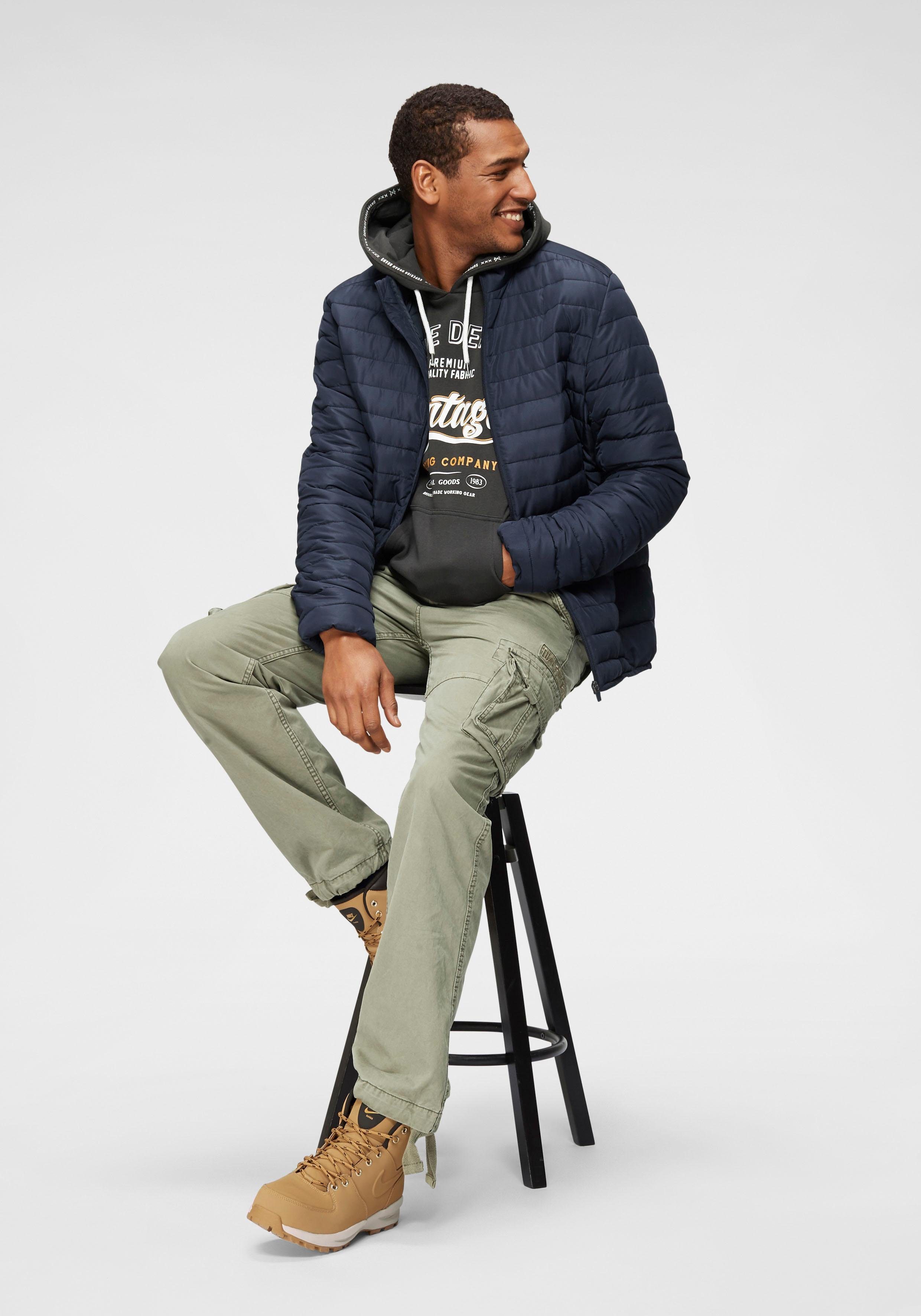 Alpha Industries Cargobroek Jet pant met zijcargozakken en koord aan de beenafsluiting