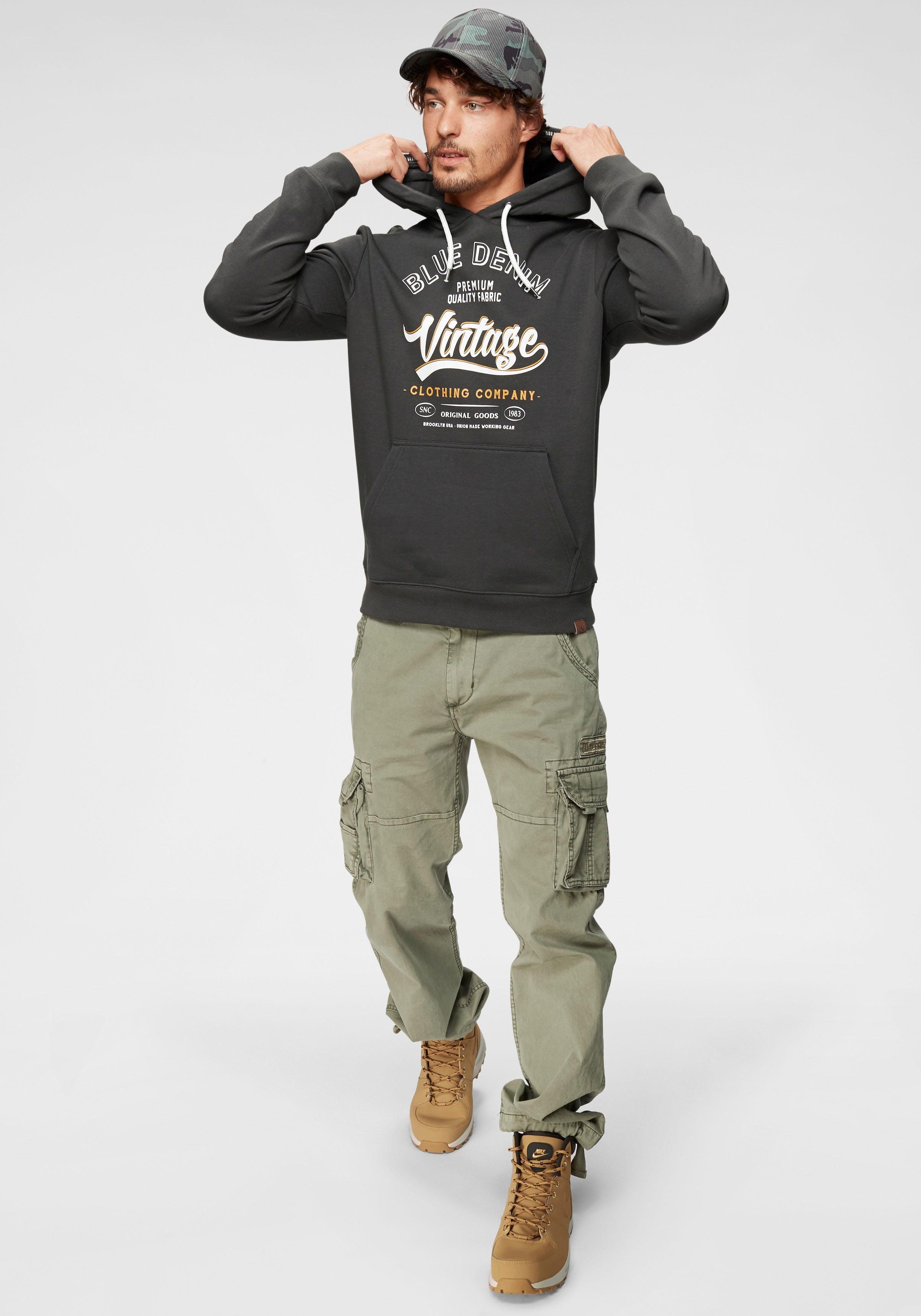 Alpha Industries Cargobroek Jet pant met zijcargozakken en koord aan de beenafsluiting