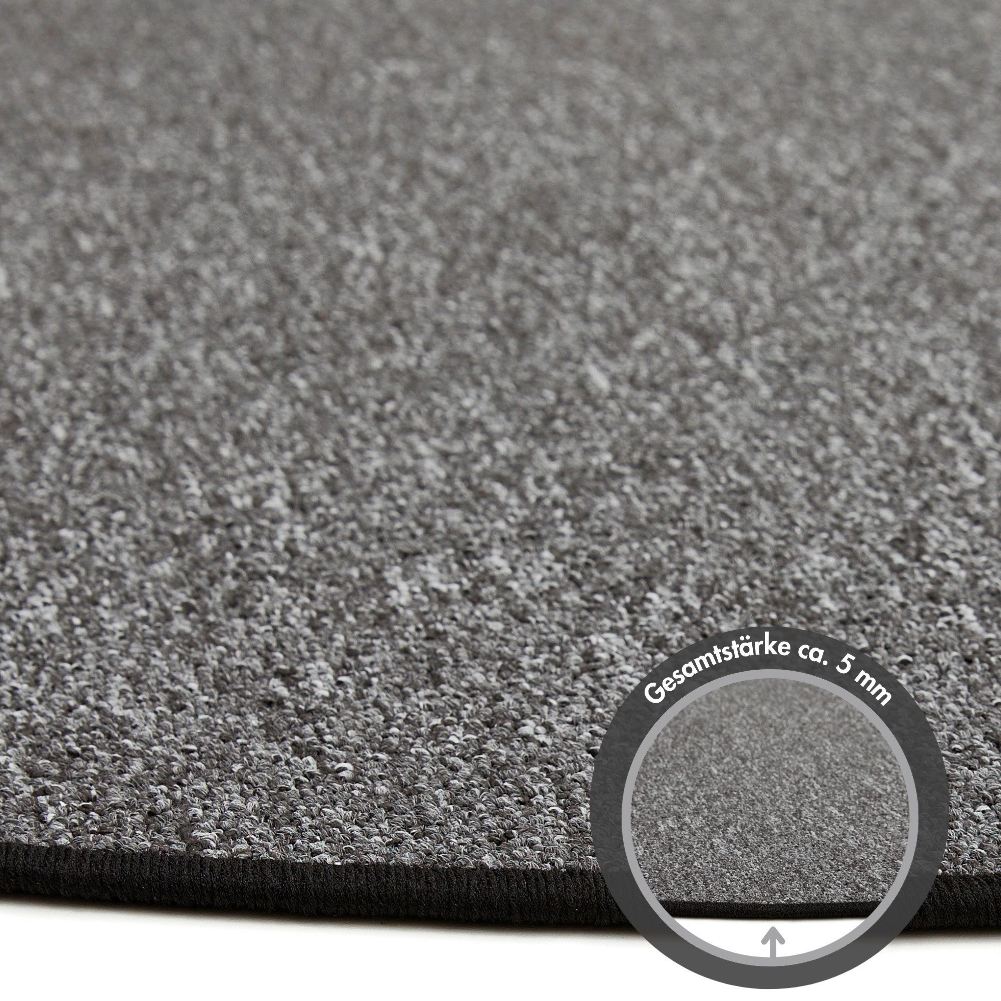 Andiamo Vloerkleed Luton, Made in Germany gemêleerde look, ideaal in de woonkamer & slaapkamer