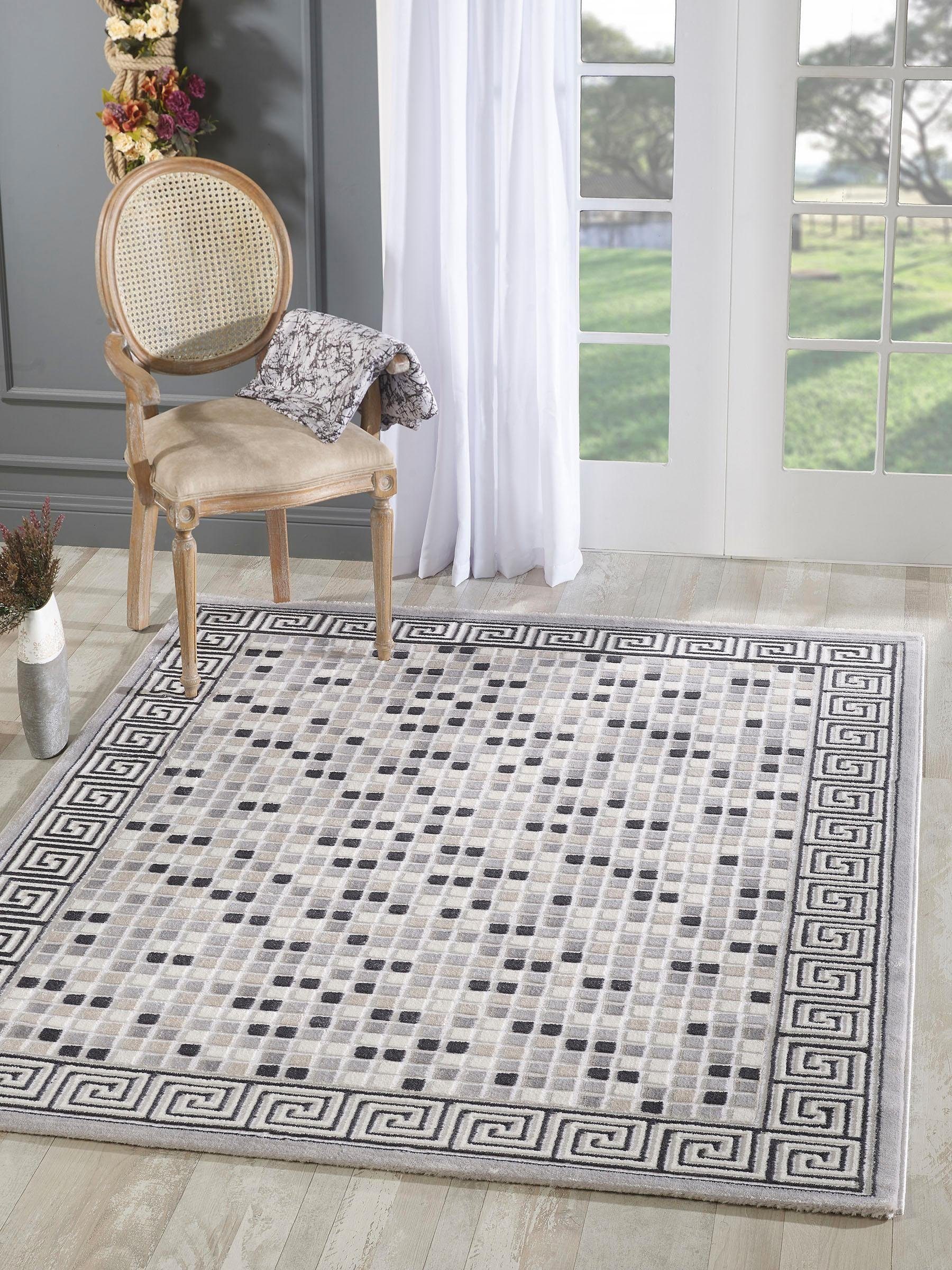 SANAT HALI Vloerkleed Harmony 3207 Woonkamer, korte pool, modern, slaapkamer