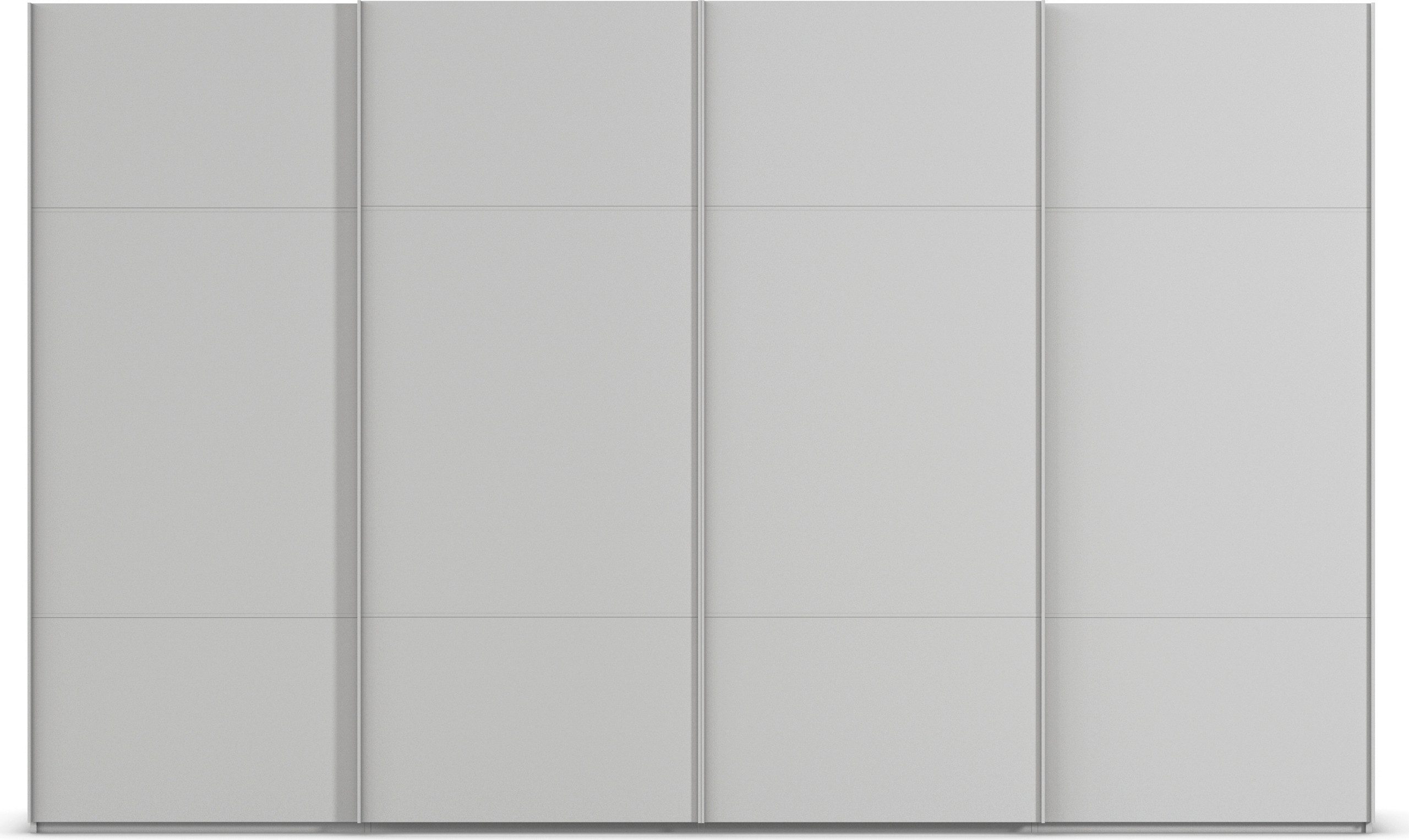 rauch Schuifdeurkast Kledingkast kast garderobe slaapkamerkast SCALE-TRIO edel drievoudig front, 2 sierlijsten in grepen kleur made in germany