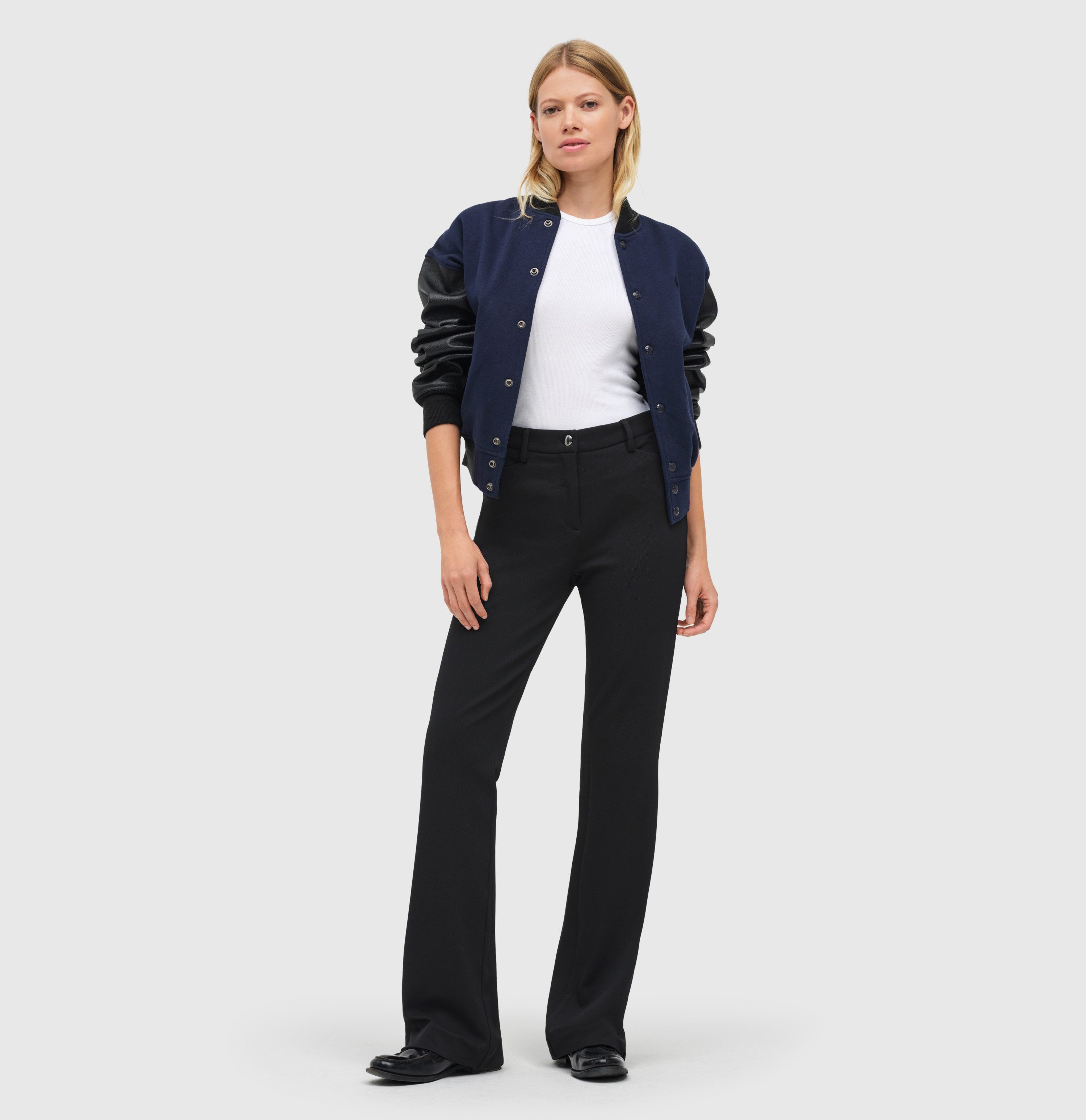 MAC Stoffen broek Bella in een elastische kwaliteit