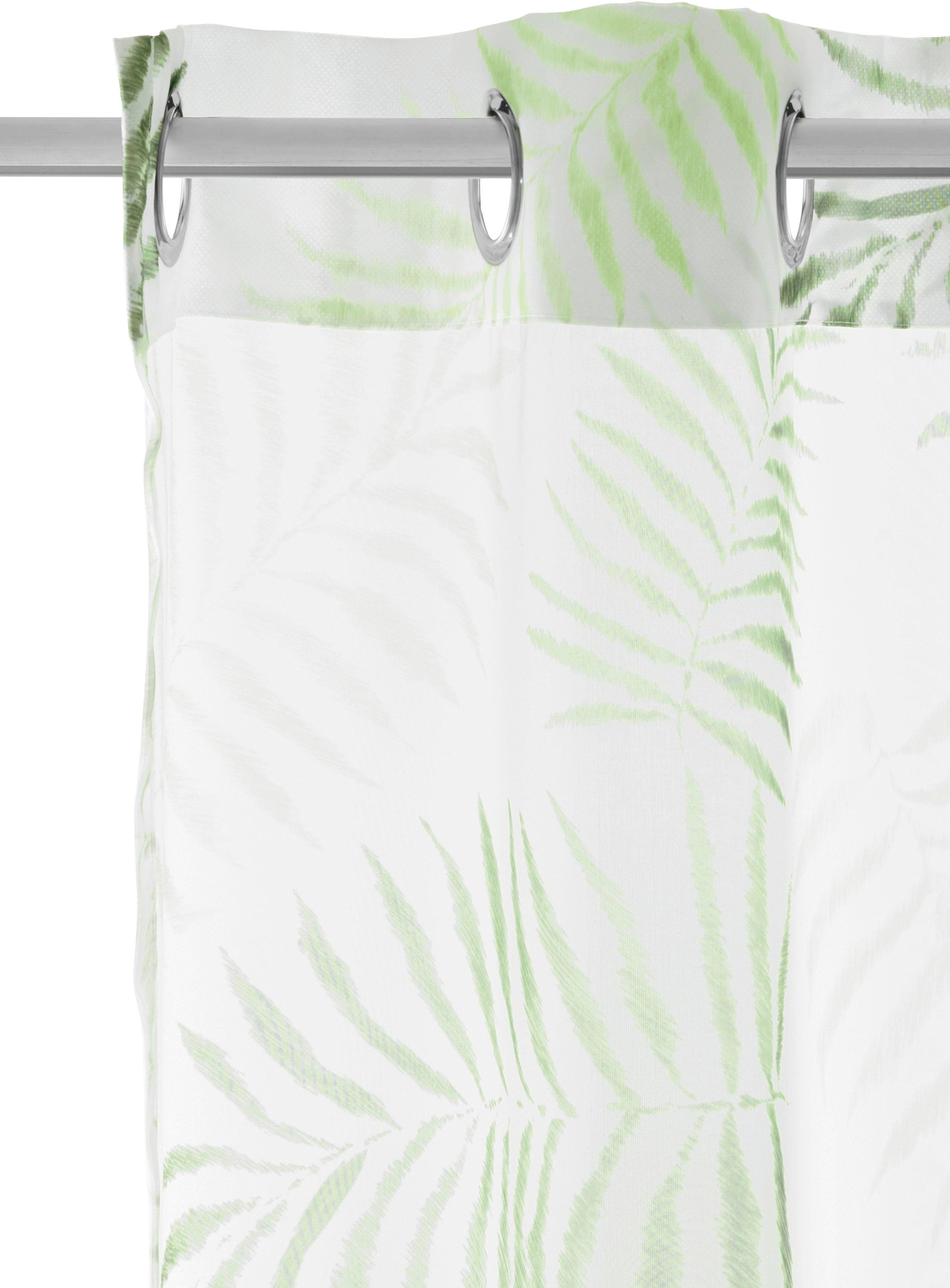 my home Gordijn Paula Halftransparant, voile, polyester (1 stuk)