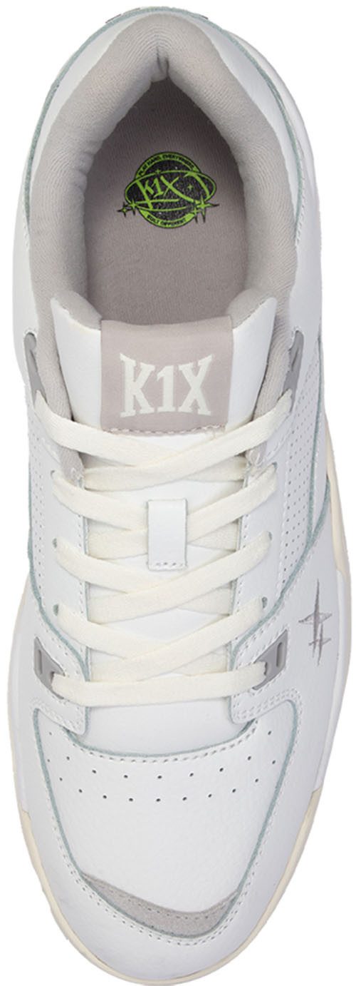 K1X Sneakers Glide Gk Prm white/lt. grey Basketbal geïnspireerd ontwerp