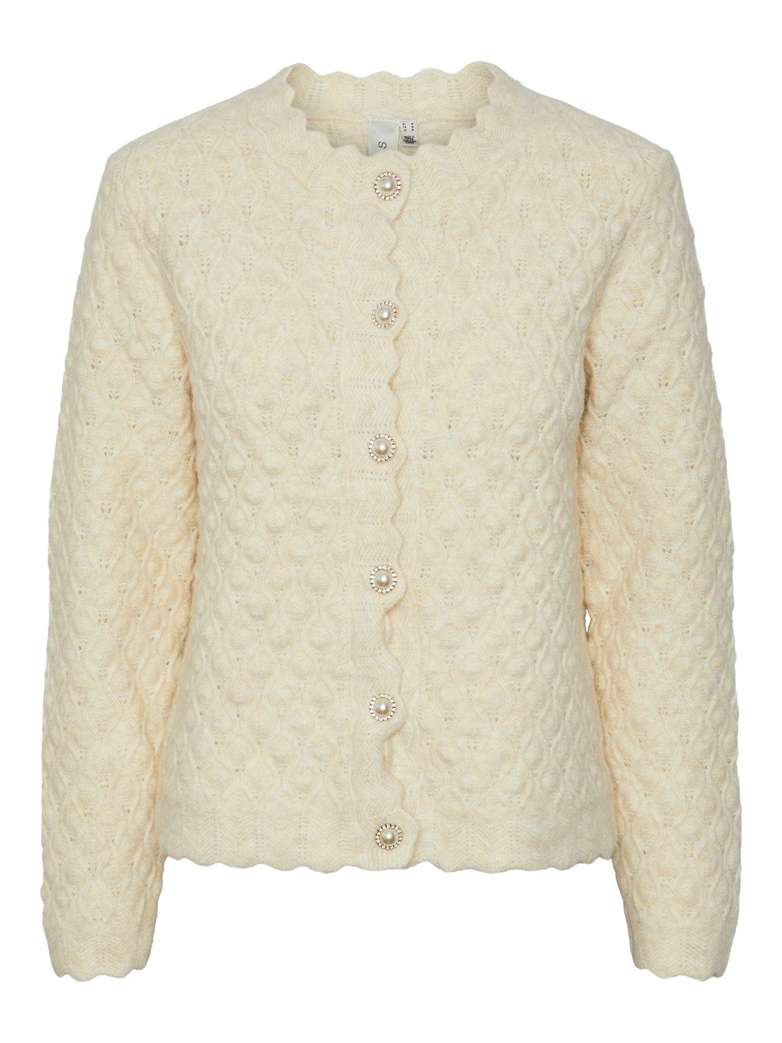 Y.A.S Vest YASBUBBLE LS KNIT CARDIGAN S. NOOS