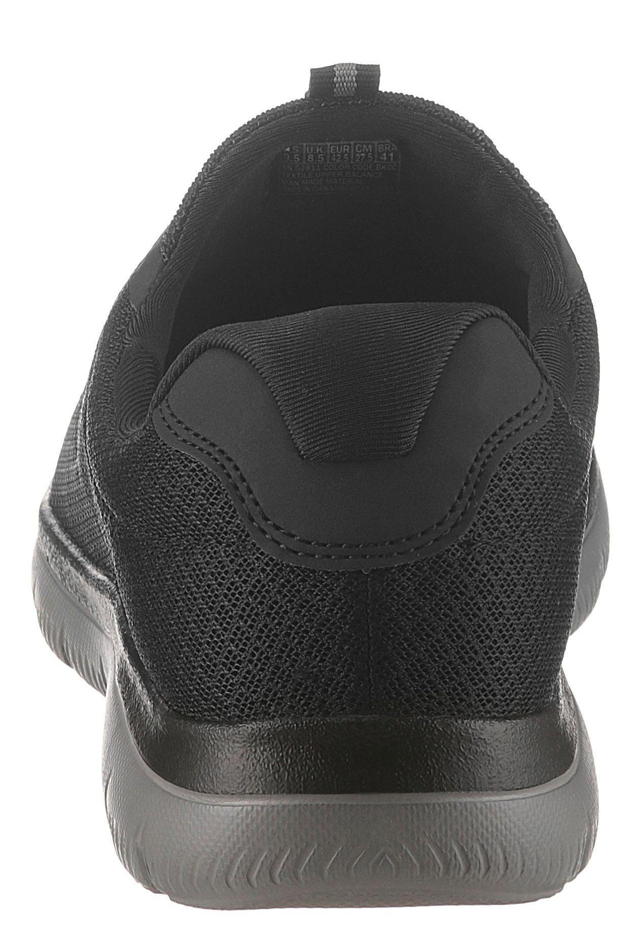 Skechers Slip-on sneakers Summits Slipper, vrijetijdsschoen met comfortabele memory foam uitrusting