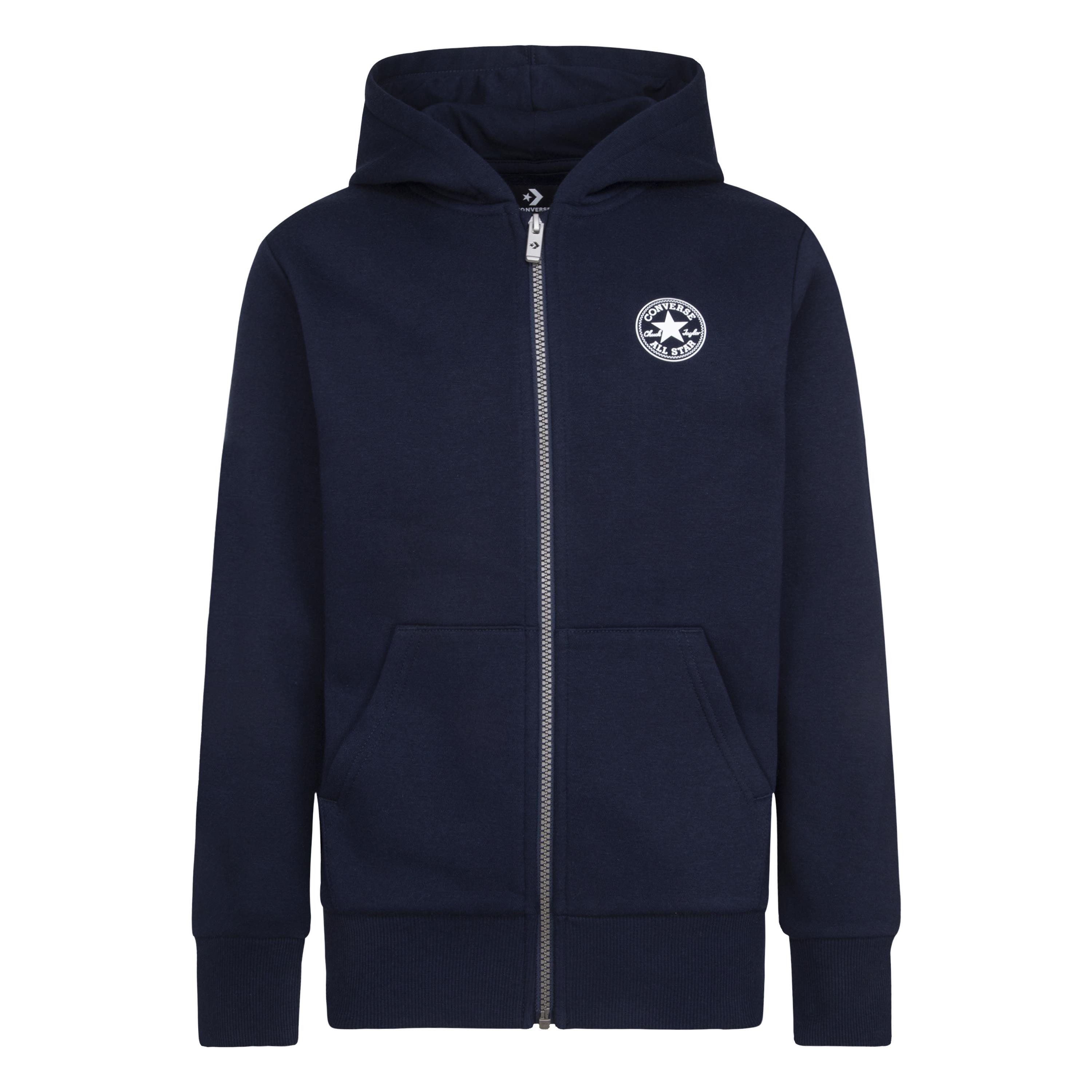 Converse Capuchonsweatvest CNVB FLEECE CTP CHEST CORE FZ (1-delig)