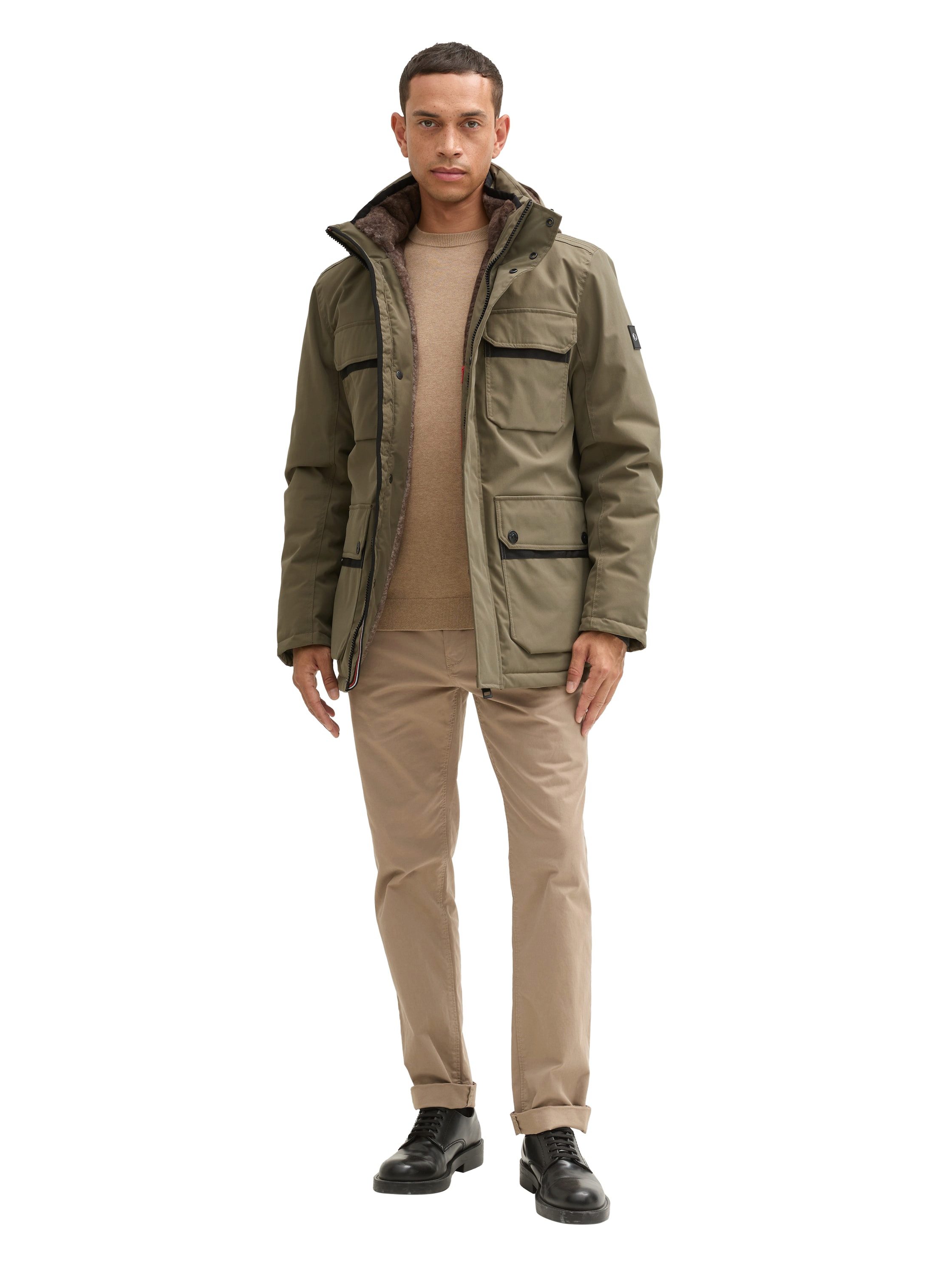 Tom Tailor Outdoorjack met een capuchon