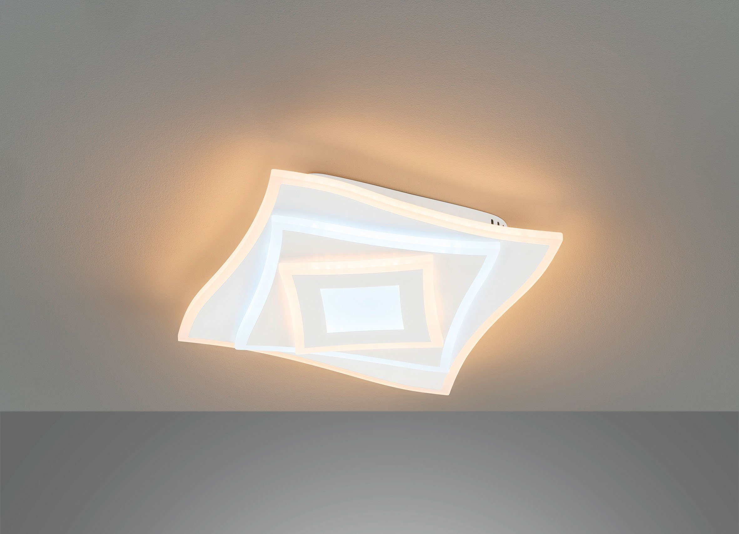 Honsel Leuchten Plafondlamp Hero duurzame led, dimbaar (1 stuk)