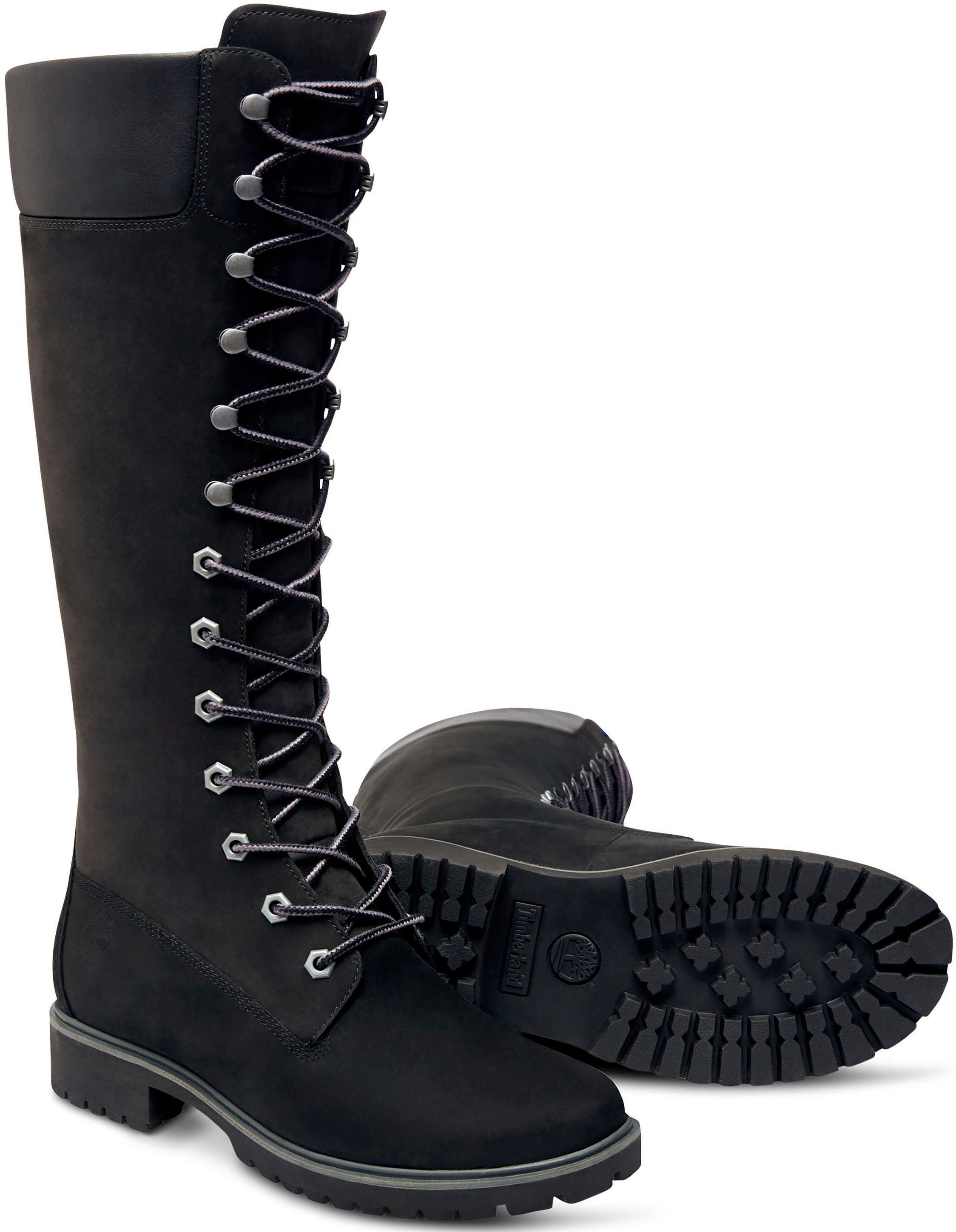 Timberland Veterlaarzen Women's Premium 14in WP B Winterschoenen, winterlaarzen, winterlaarzen, veterschoenen, waterdicht